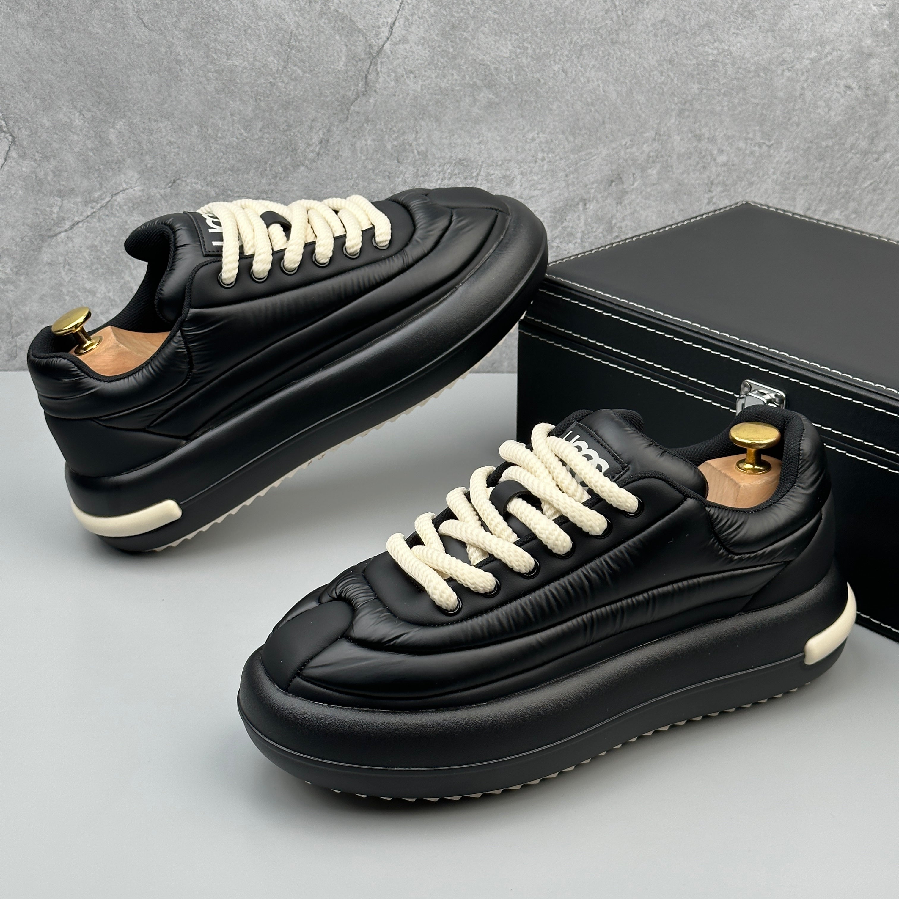 Hybriss Cabuncci WinterCore Black Rice– Youth Winter Dad Shoes