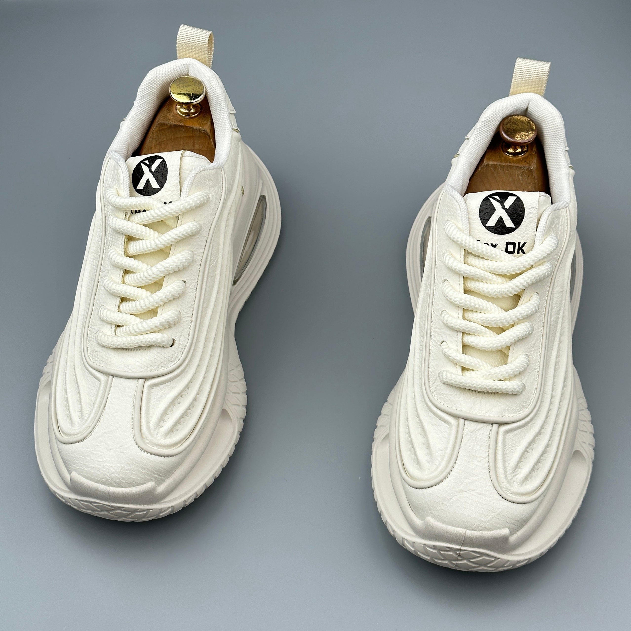 Hybriss PUCore Beige– Youth Dad Shoes