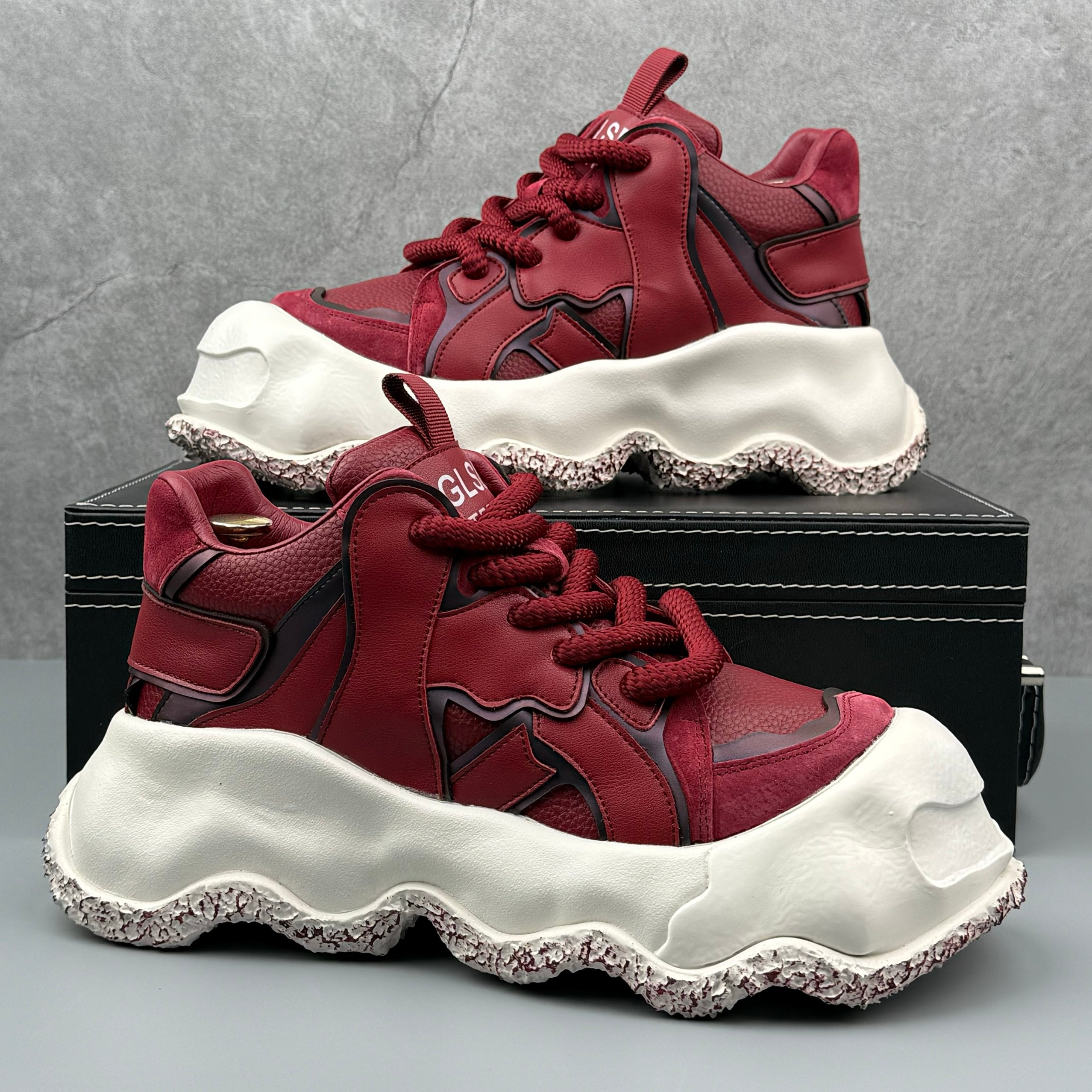 Hybriss PlainLift Red– Dad Shoes