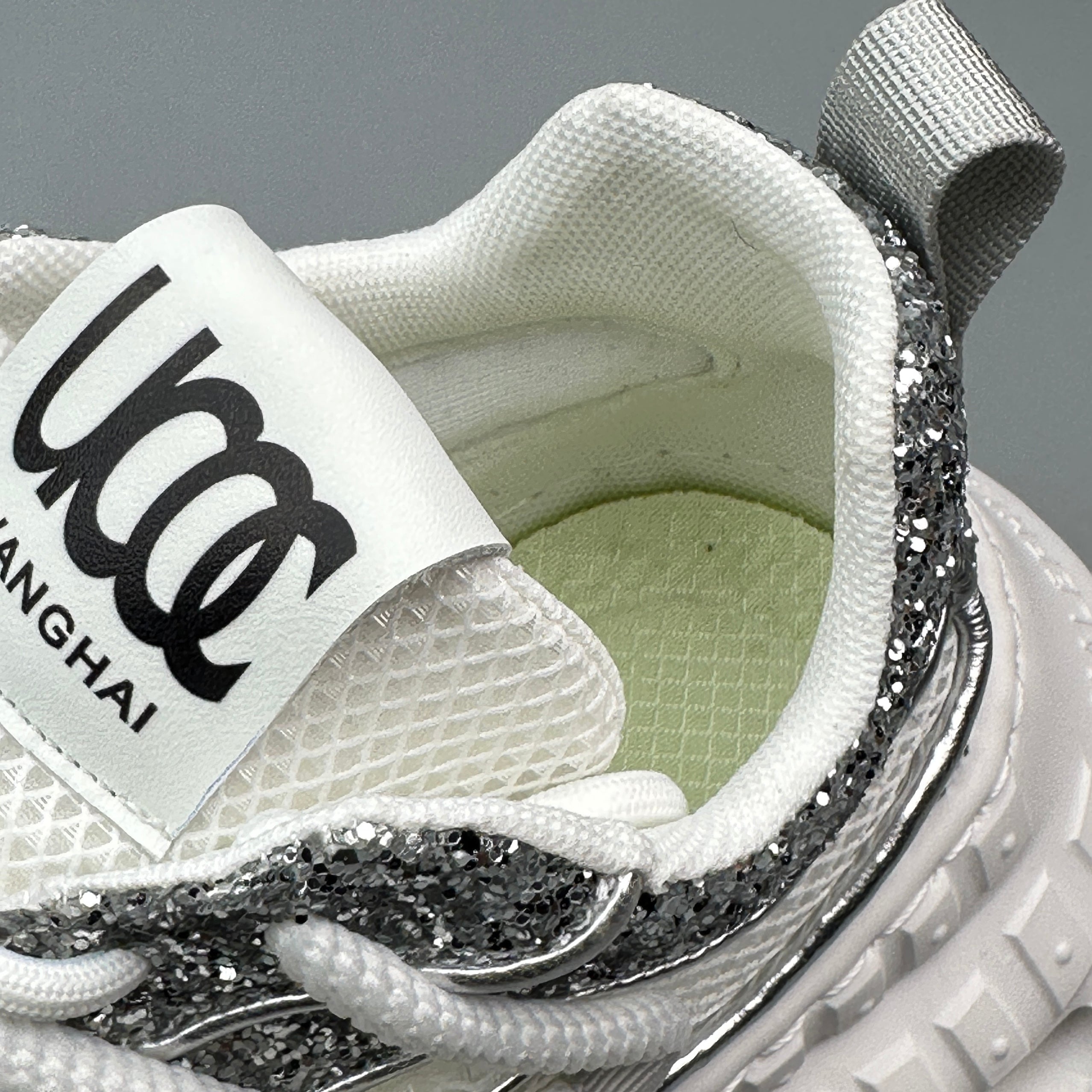 Hybriss ShineWeave White– Youthful Dad Shoes