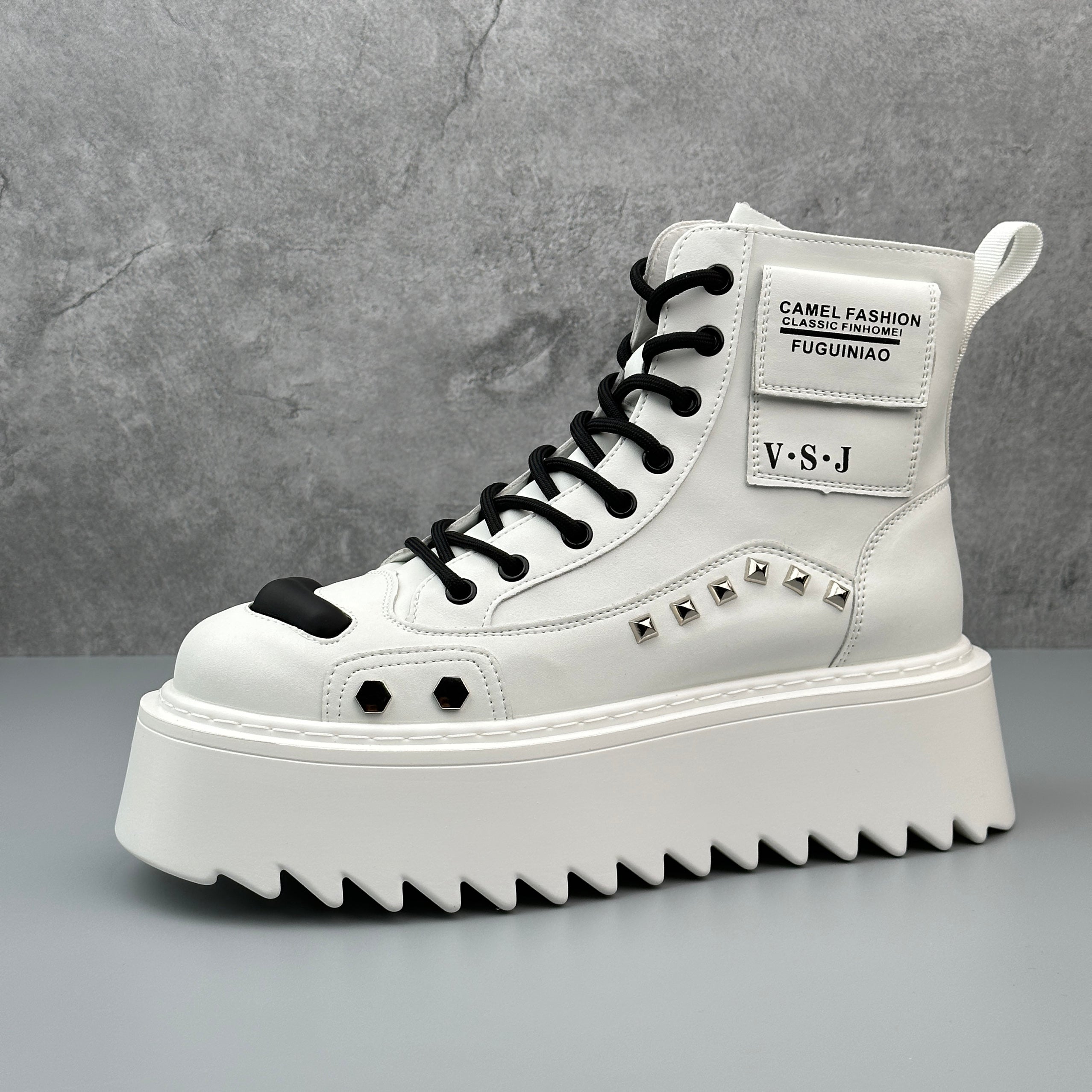 Hybriss Ravager– Punk Cargo Boots