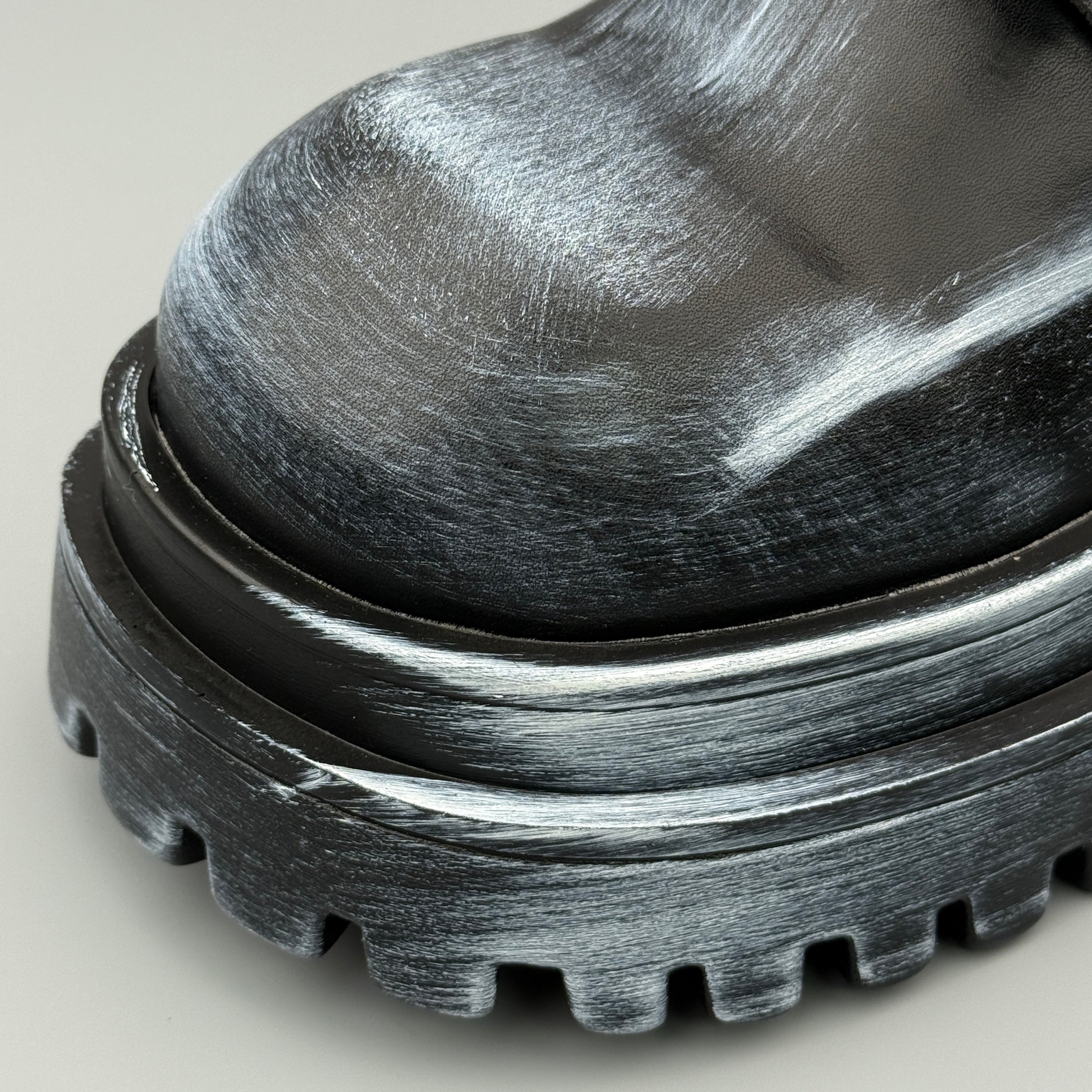 Hybriss Lumin Wipe white– Leisure Casual Leather Shoes