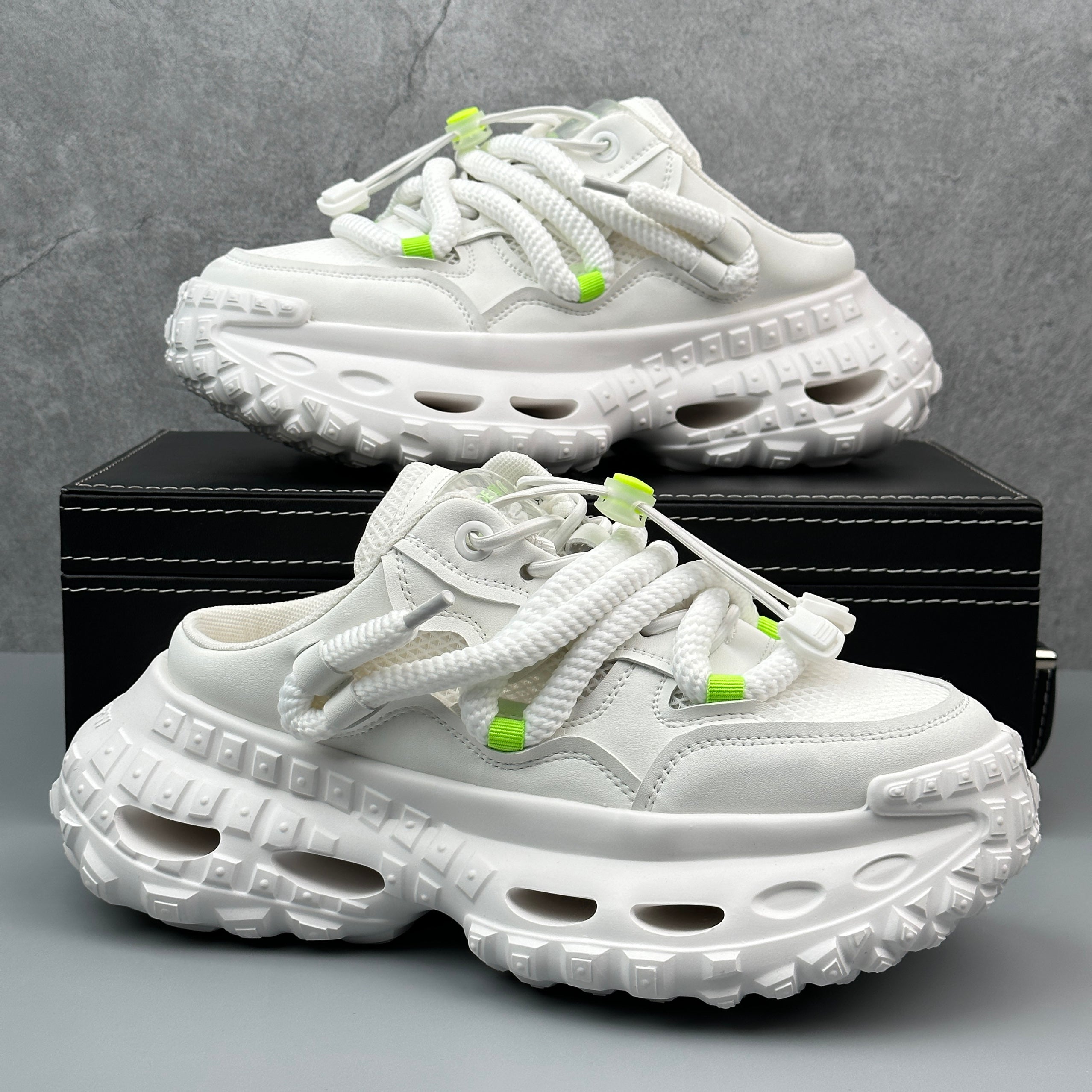 Hybriss WeaveFlex – Mikrofaserleder Sommer-Sneaker