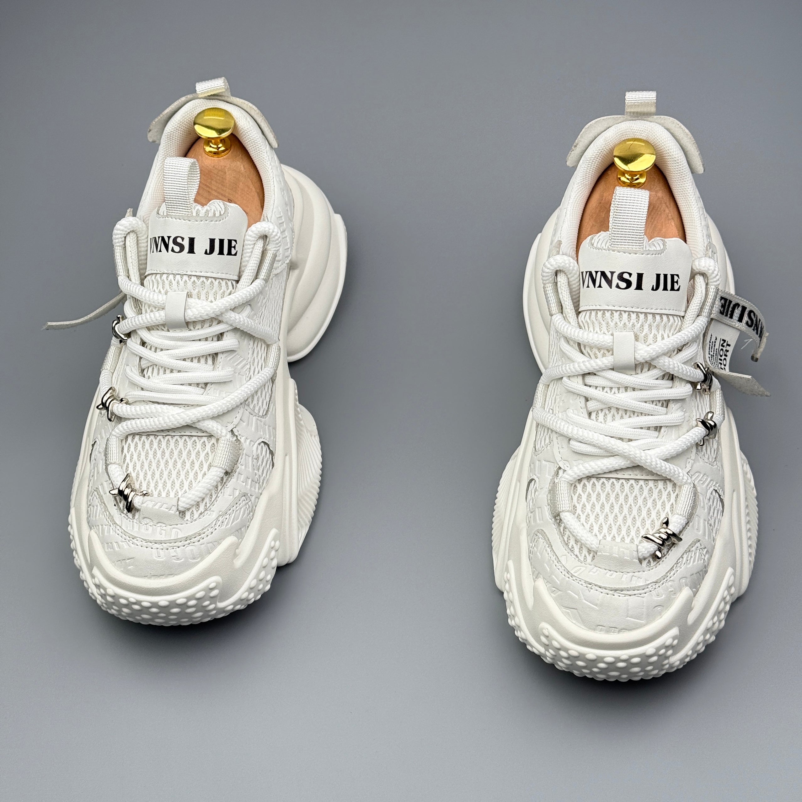 Hybriss WeaveRise White– Youth Dad Shoes