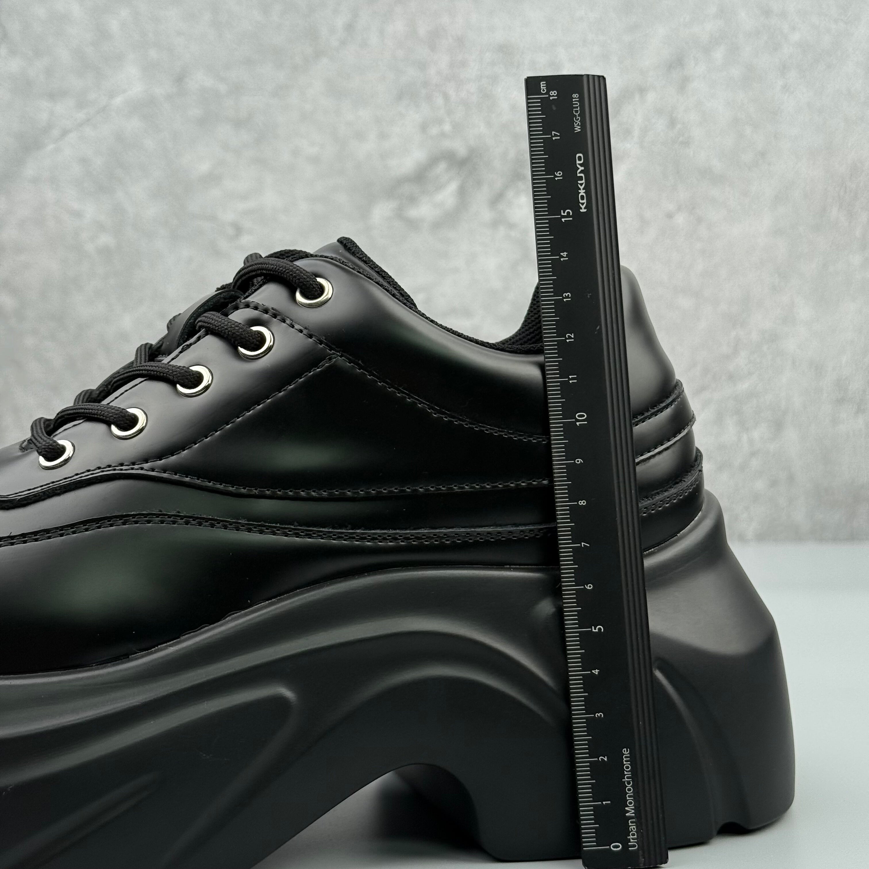 Hybriss DailyPlainLeather – Casual Leather Dad Shoes