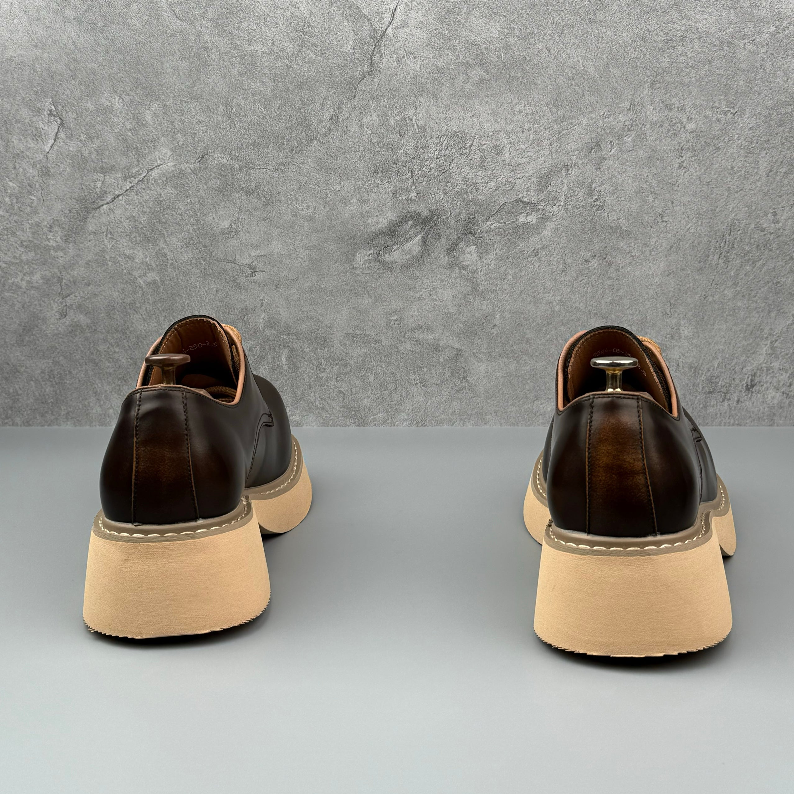 Hybriss LeisureCraft Brown– Goodyear Casual Leather Shoes