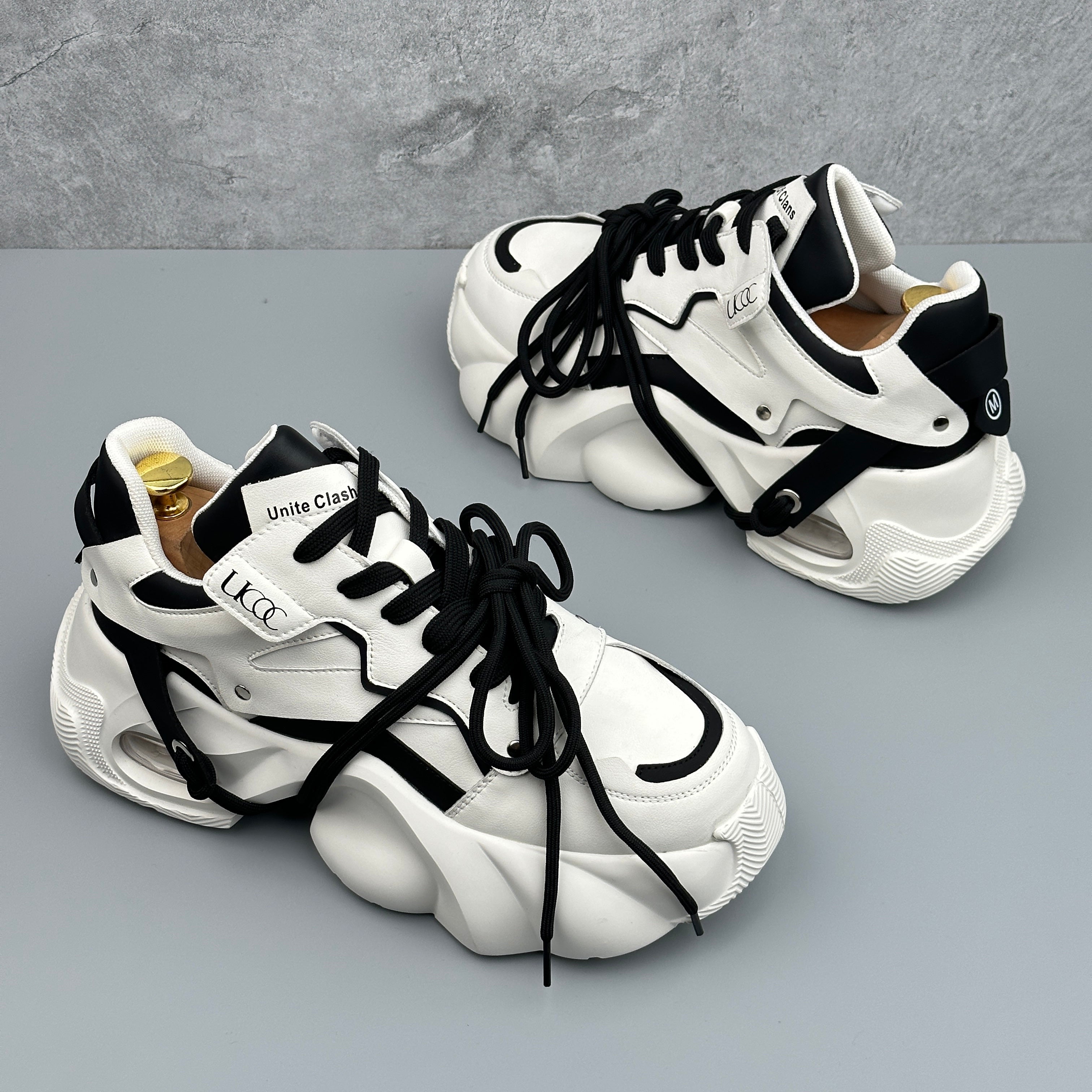 Hybriss Cabuncci MidRise White– Youth Dad Shoes