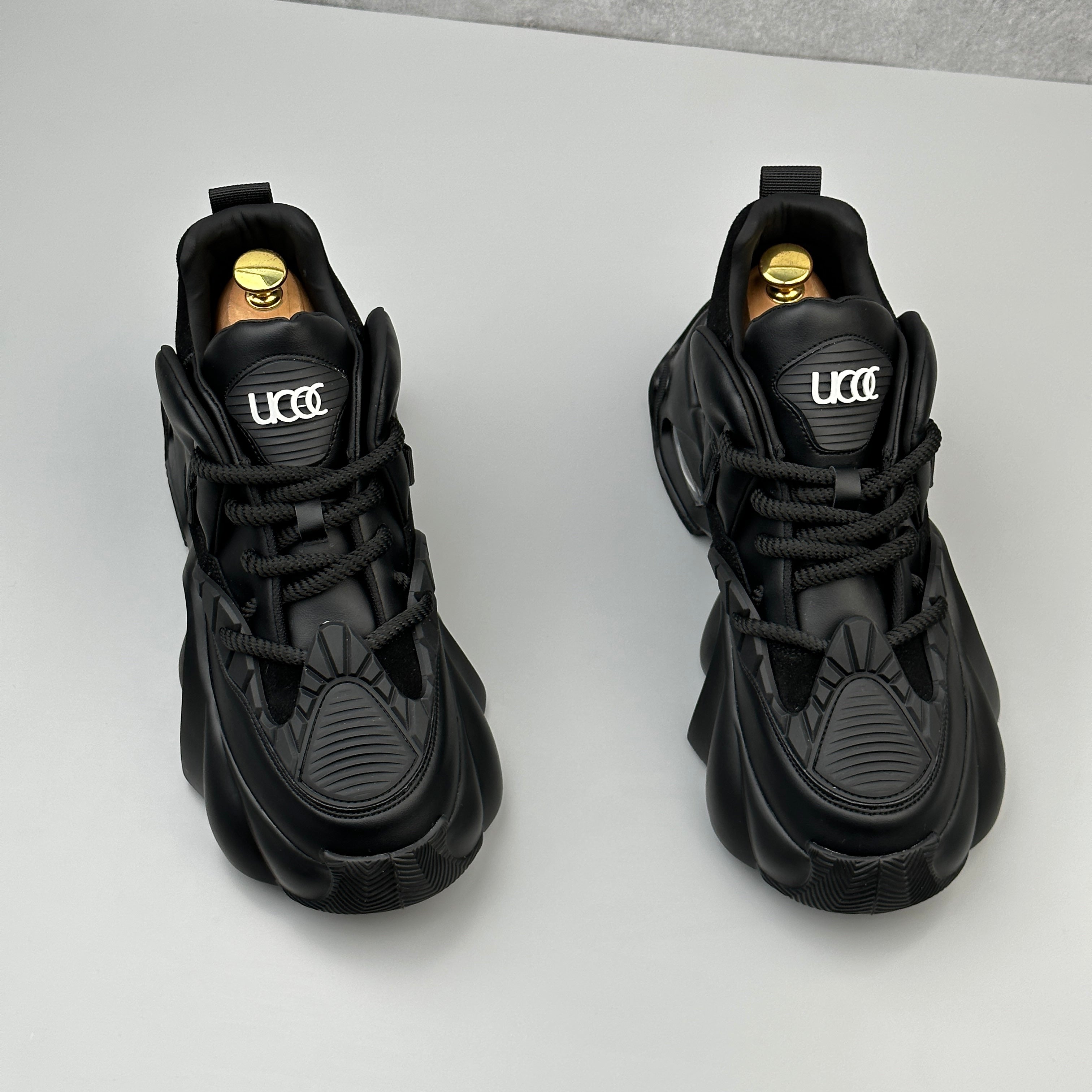 Hybriss WeaveForce Black– Men’s Winter Dad Shoes