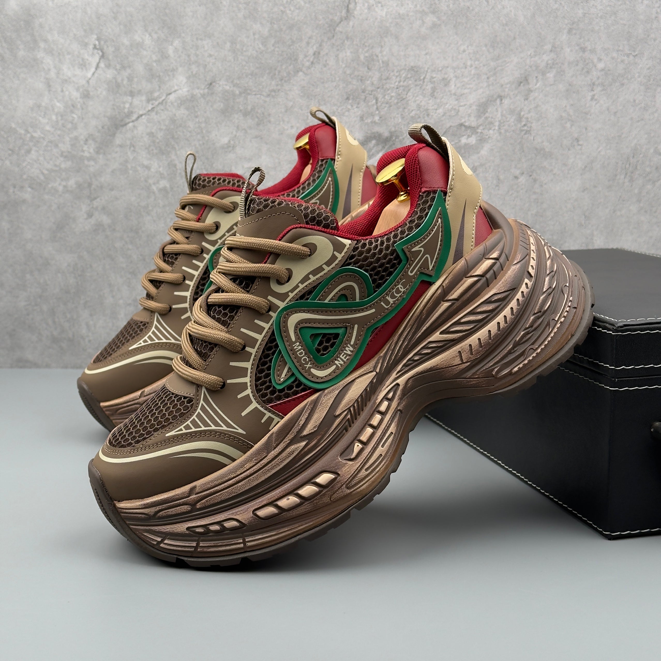 Hybriss UCoc PlainRise Brown– Youthful Dad Shoes