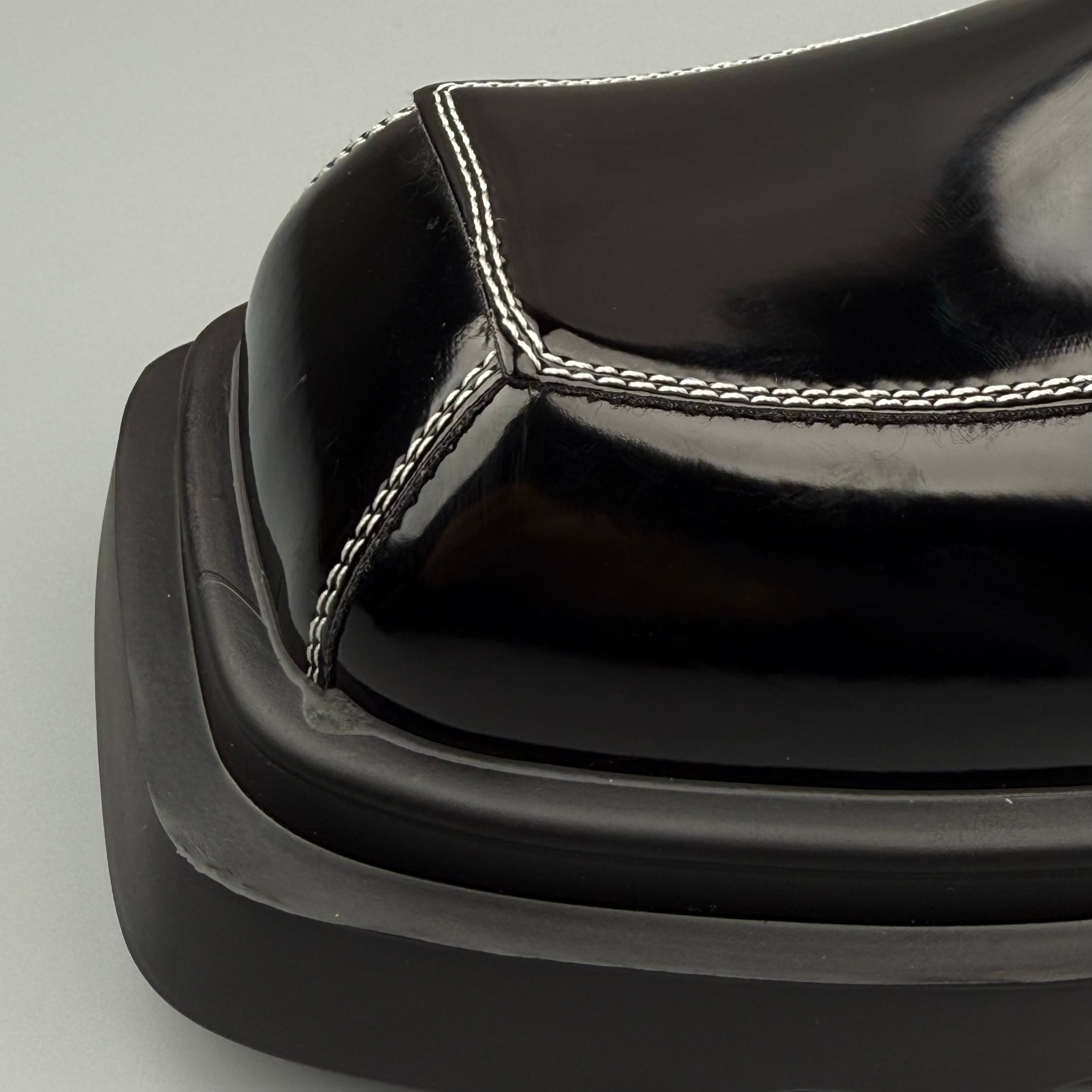 Hybriss Blackwell– British Square-Toe Leather Shoes