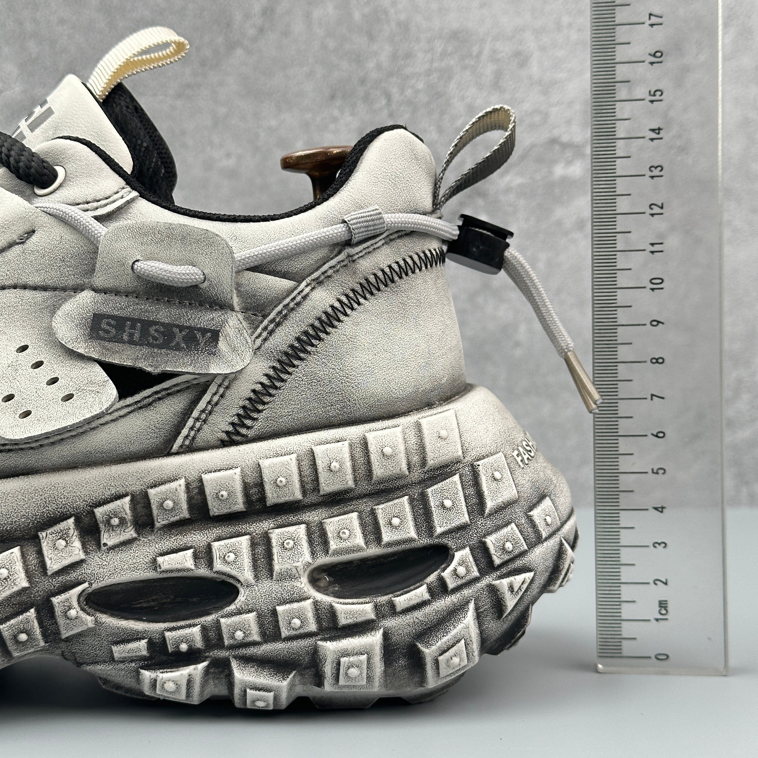 Hybriss RetroAir Black Gray– Youth Dad Shoes