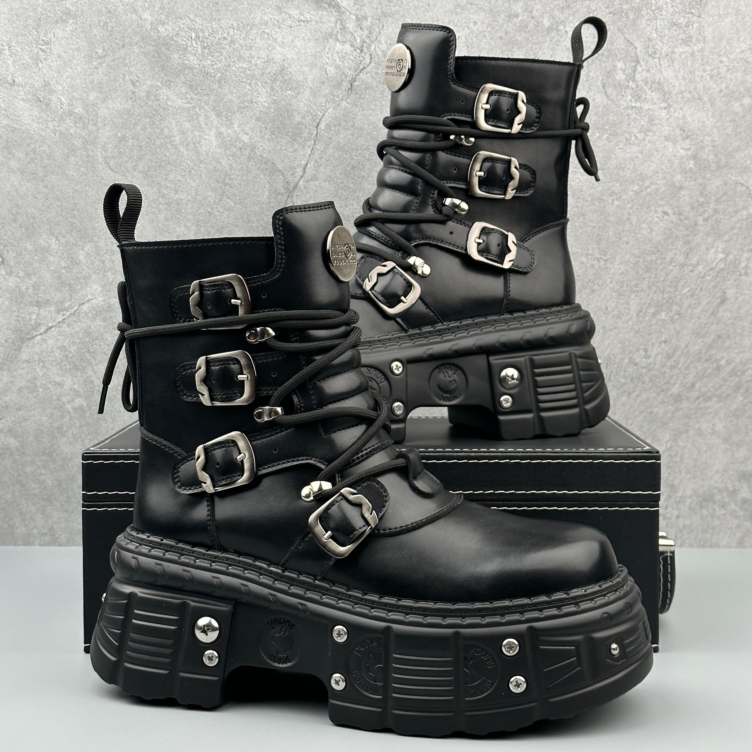 Hybriss Vandal– Punk Martin Boots