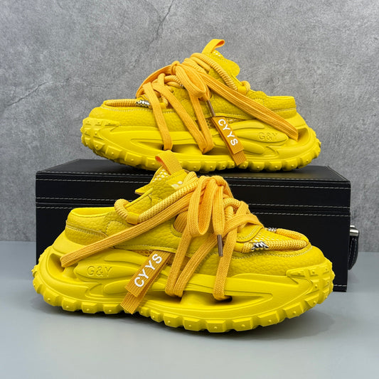 Hybriss Cross-Caged Chunky Dad Sneaker