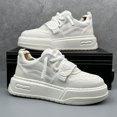 Hybriss KoreaLine – Mikrofaserleder White Shoes