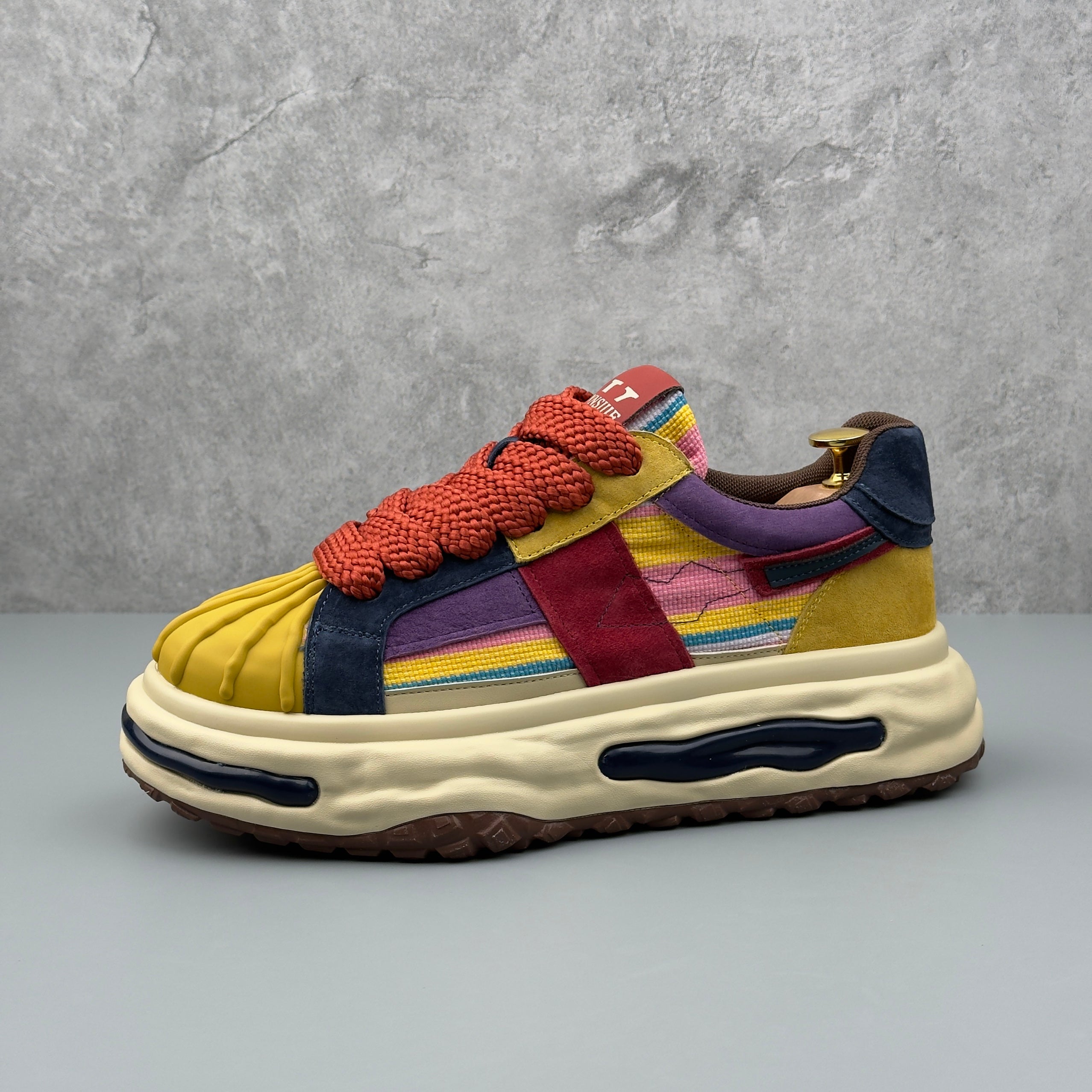 Hybriss Vnnsijie TrendLift Yellow– Youth Sneakers