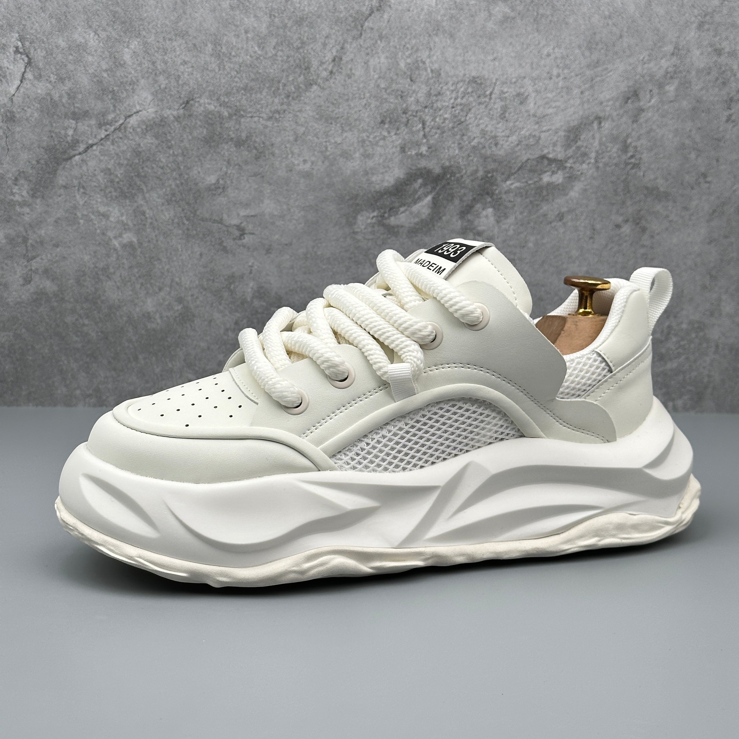 Hybriss PureStep  Off-White– Youth Trend White Shoes
