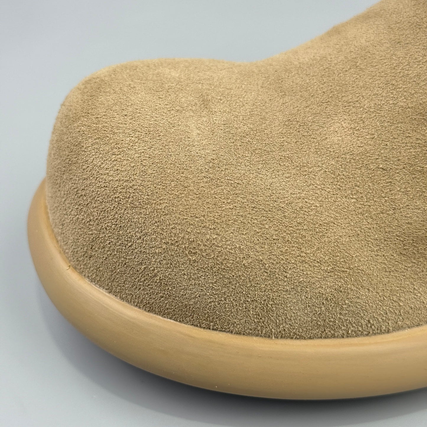 Hybriss Low-Profile Pastel Suede Slip-On Mule