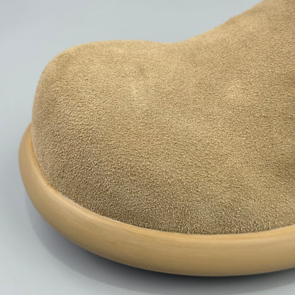 Hybriss Low-Profile Pastel Suede Slip-On Mule