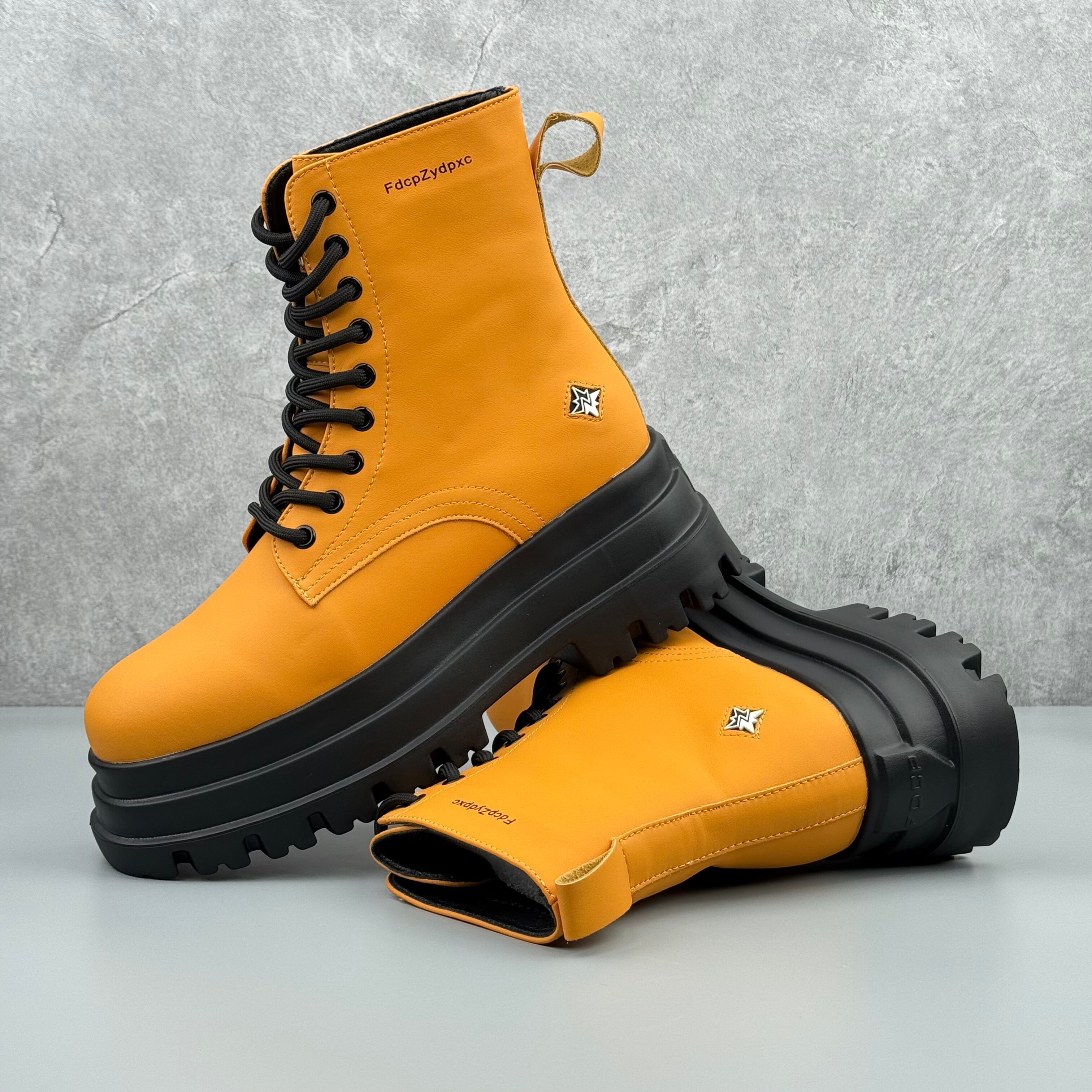 Hybriss Dominion Orange– British Style Martin Boots