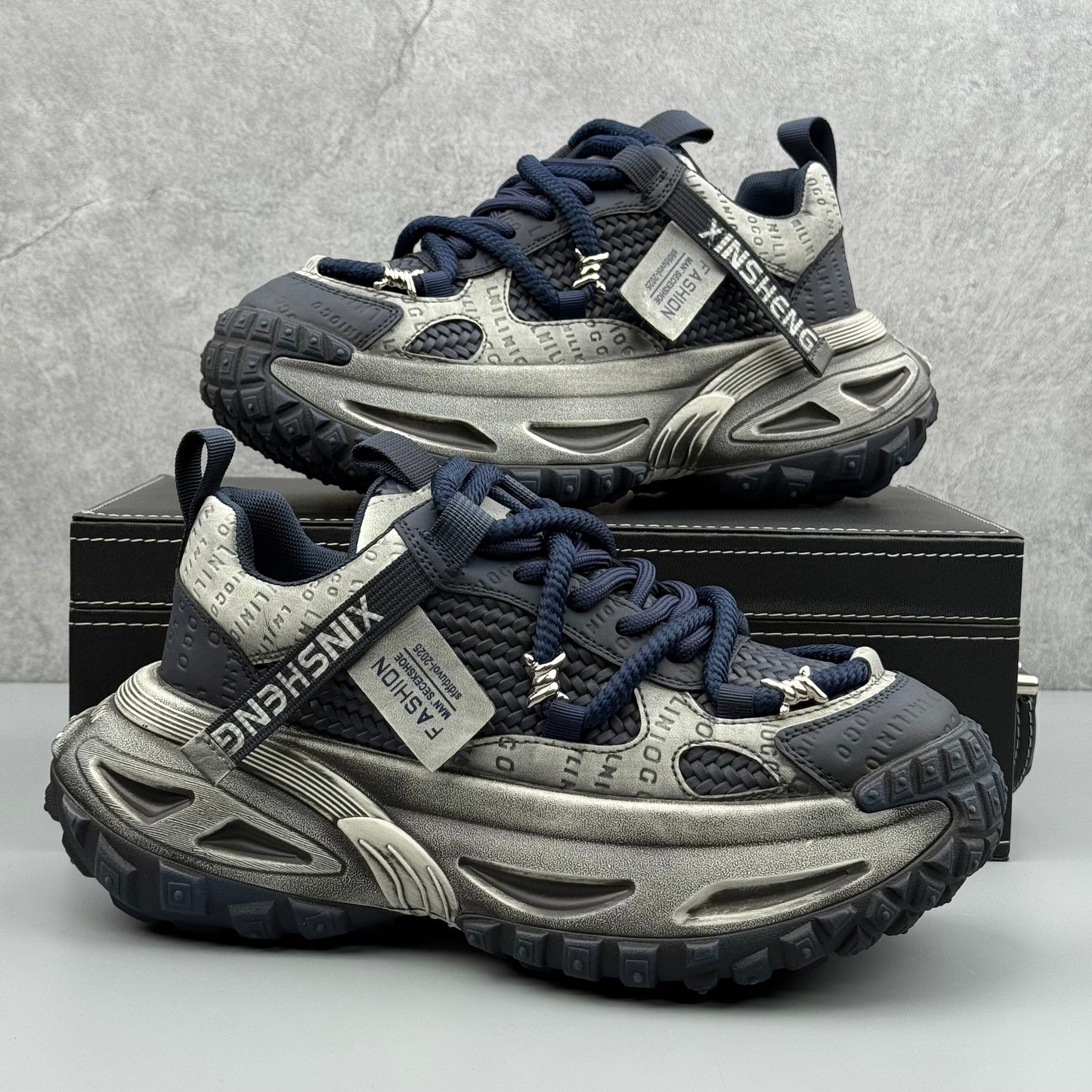 Hybriss MECHA-X Distressed Chunky