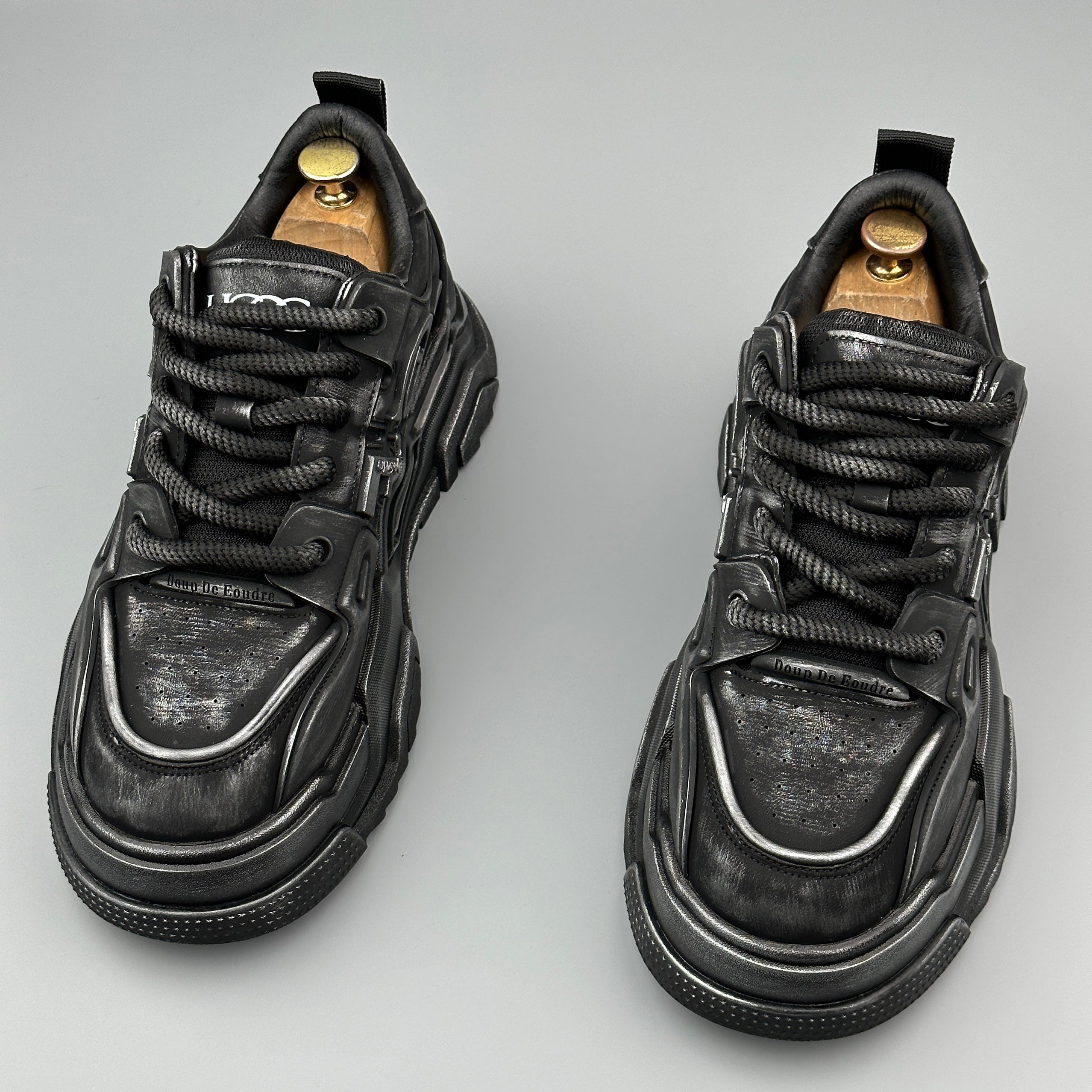 Hybriss Cabuncci StreamLine Black– Youth Trend Sneakers