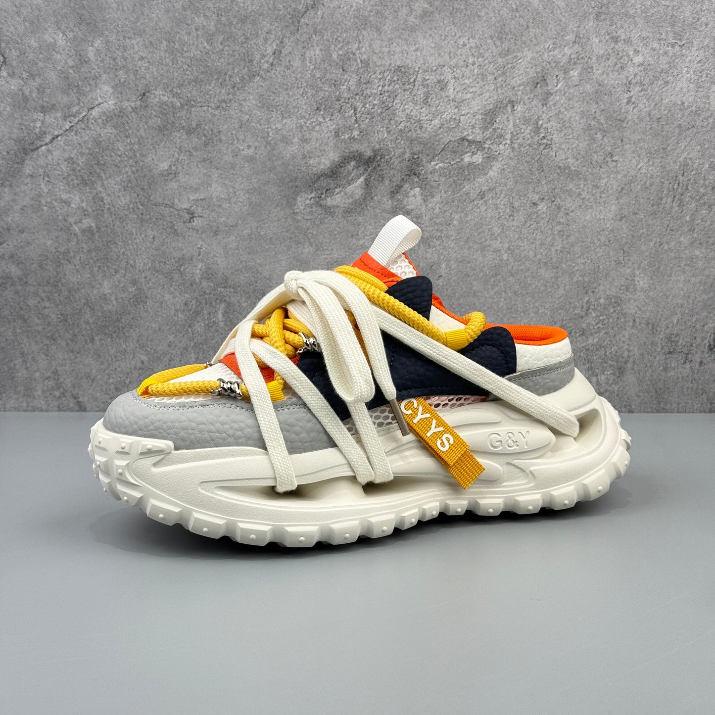 Hybriss Cross-Caged Chunky Dad Sneaker