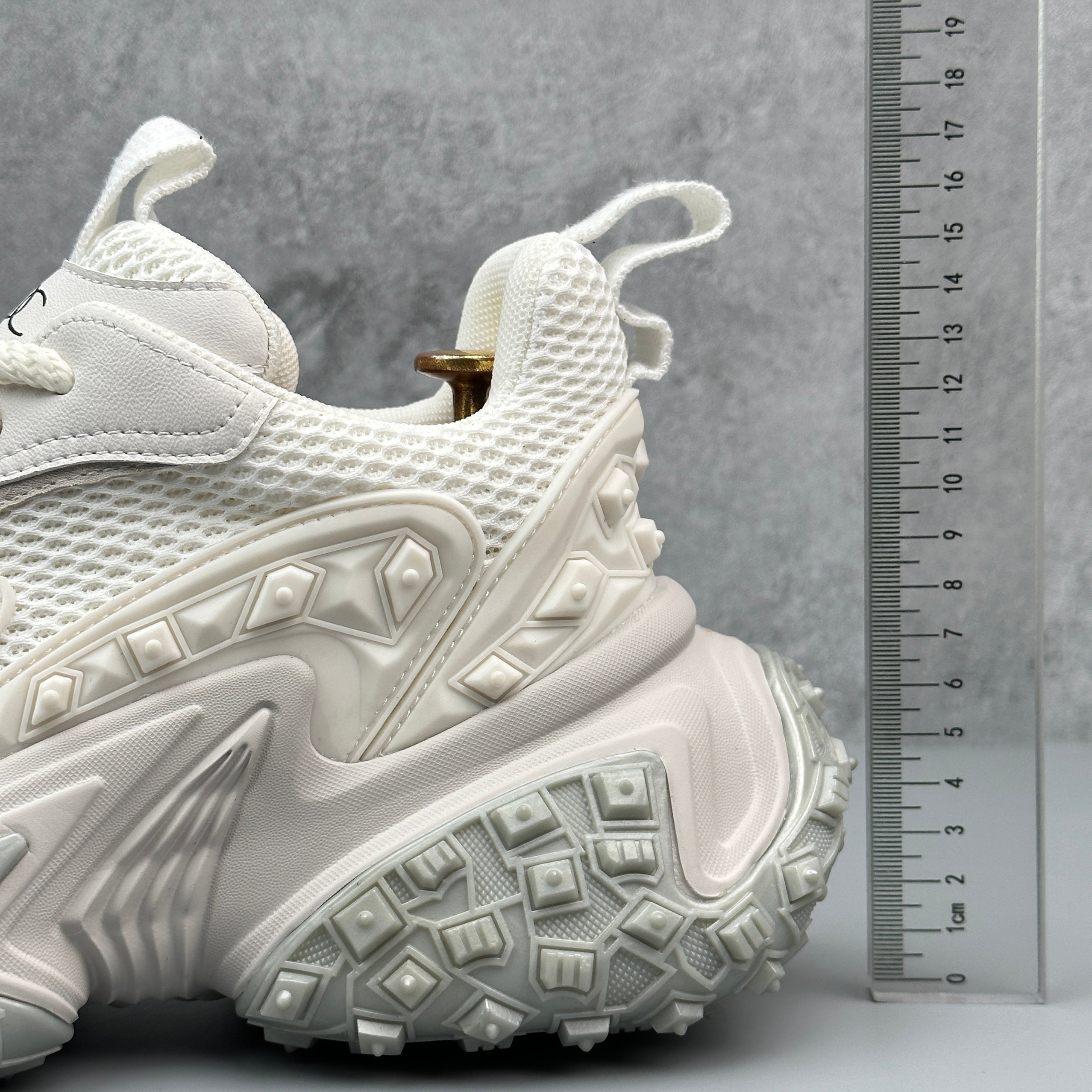 Hybriss Cabuncci GranuleX White– Youth Dad Shoes