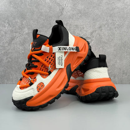 Hybriss Cyber-Gel Hollow-Out Dad Sneaker