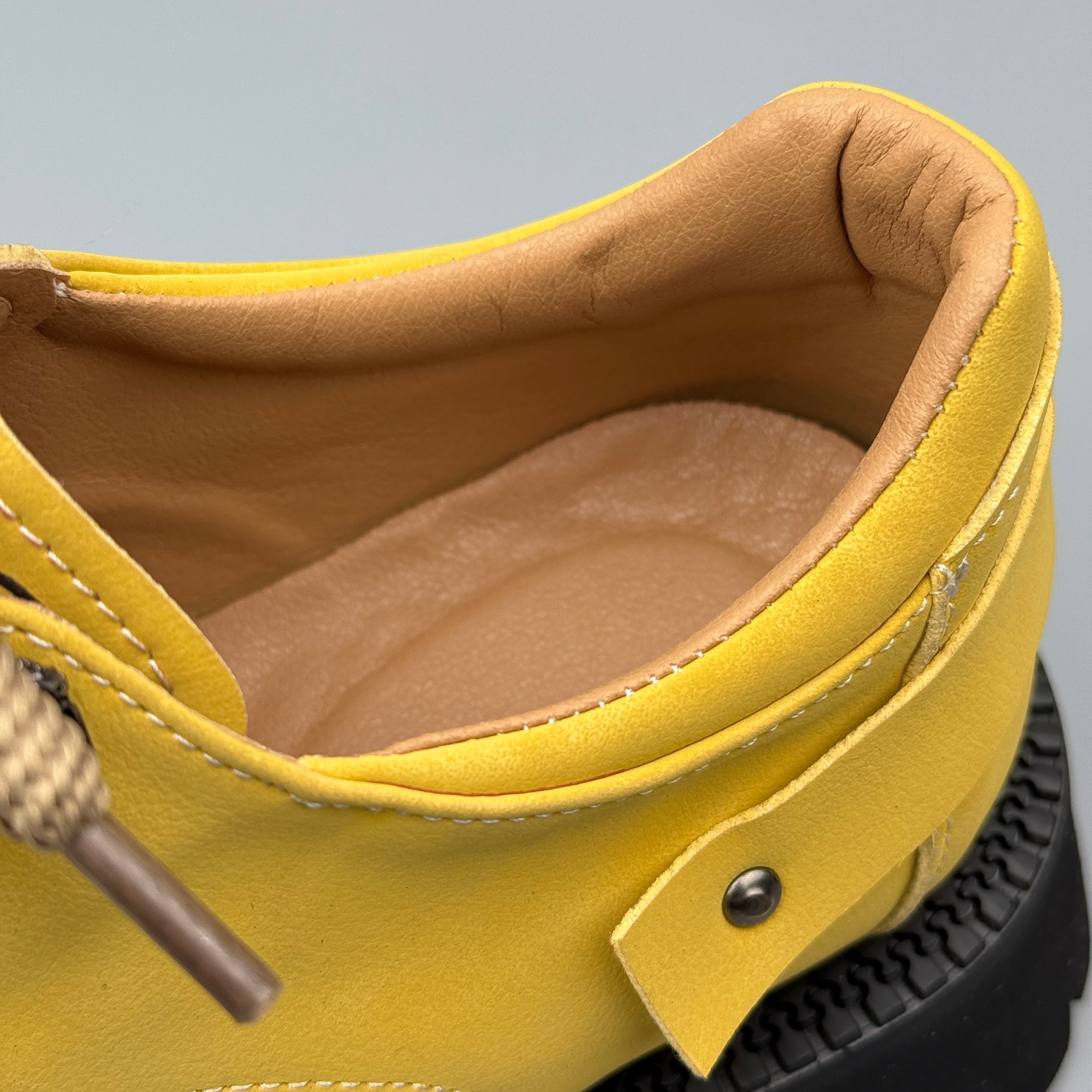 Hybriss Flux Yellow– Color Blocking Cargo Shoes