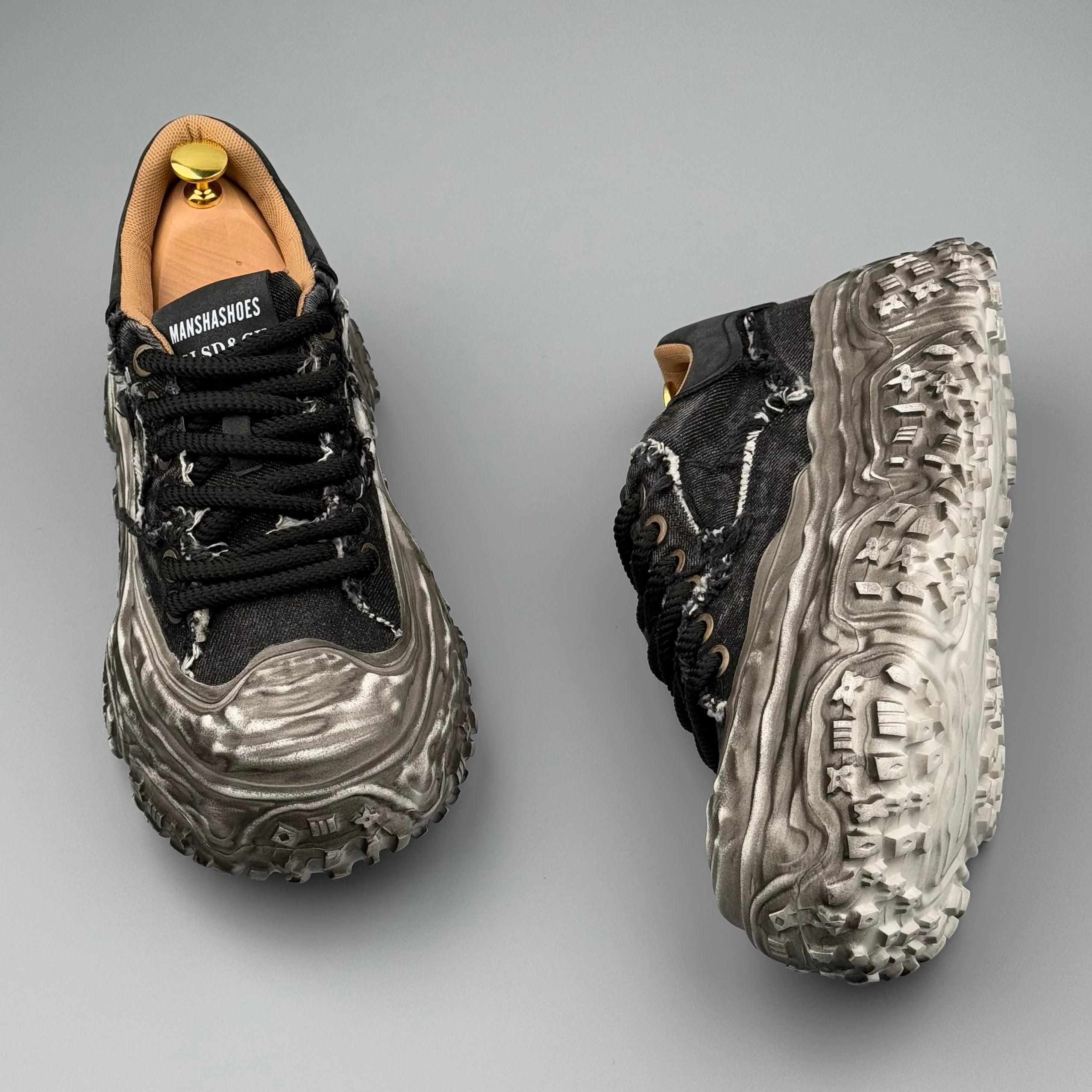 Hybriss UCOC TasselRise Black– Youth Dad Shoes