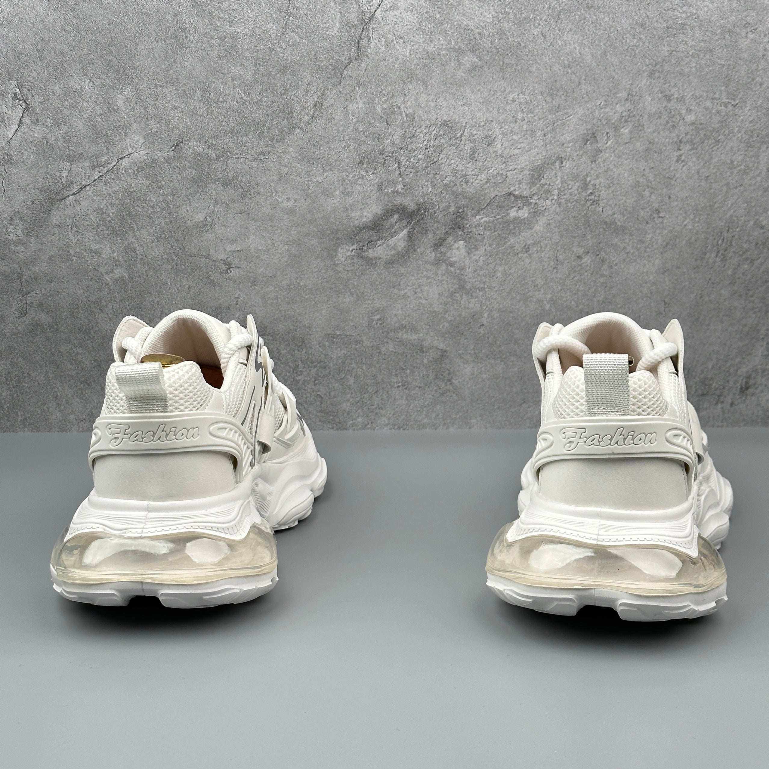 Hybriss DailyStitchFlex White– Casual Dad Shoes