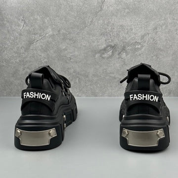 Hybriss Vnnsijie Rebellion Black– Punk Casual Shoes