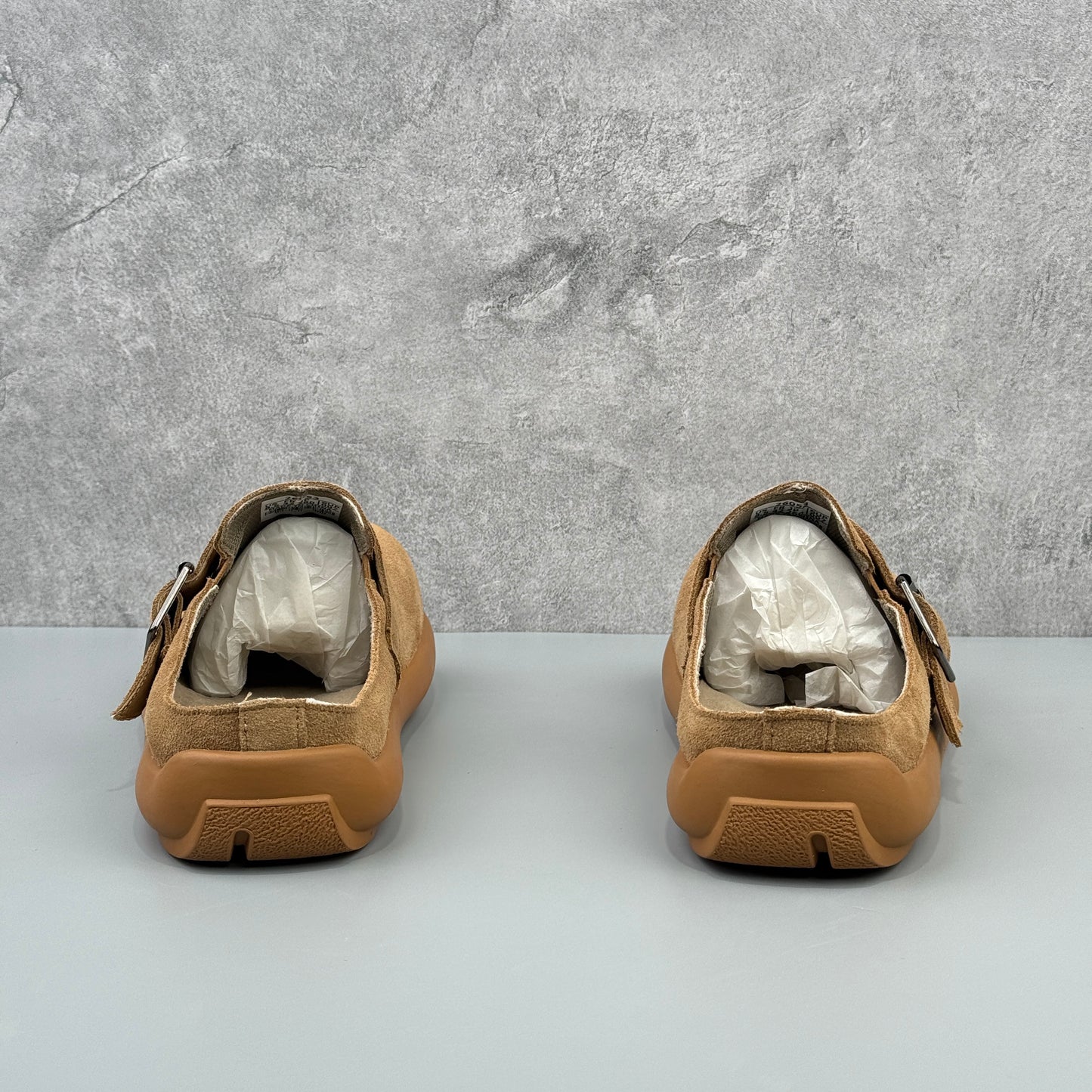 Hybriss Low-Profile Pastel Suede Slip-On Mule