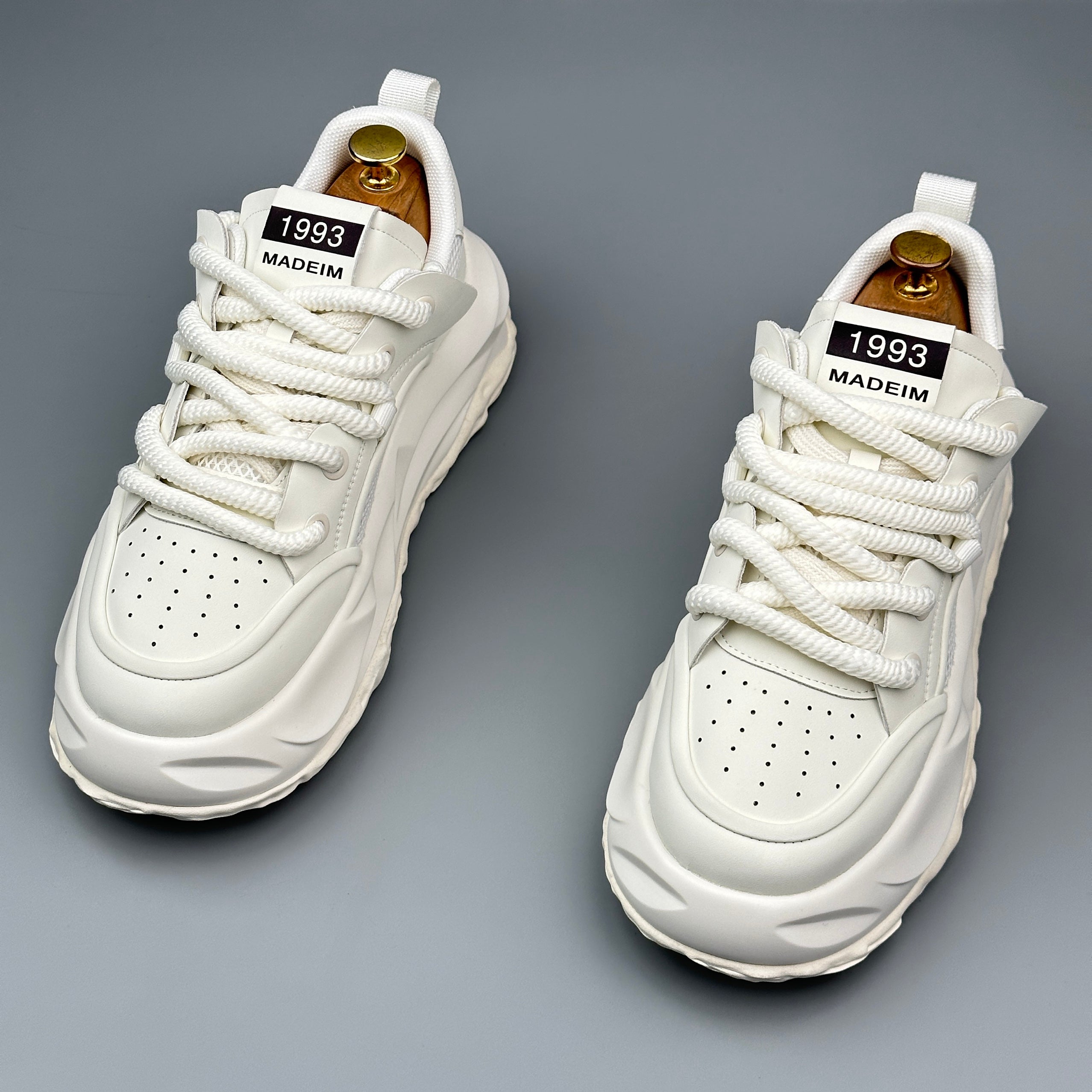 Hybriss PureStep  Off-White– Youth Trend White Shoes