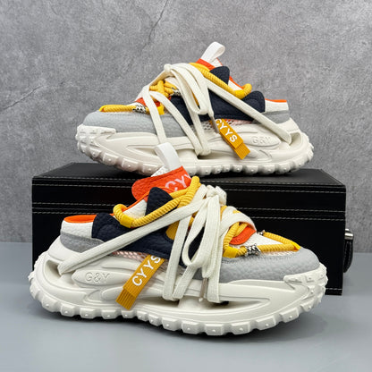 Hybriss Cross-Caged Chunky Dad Sneaker