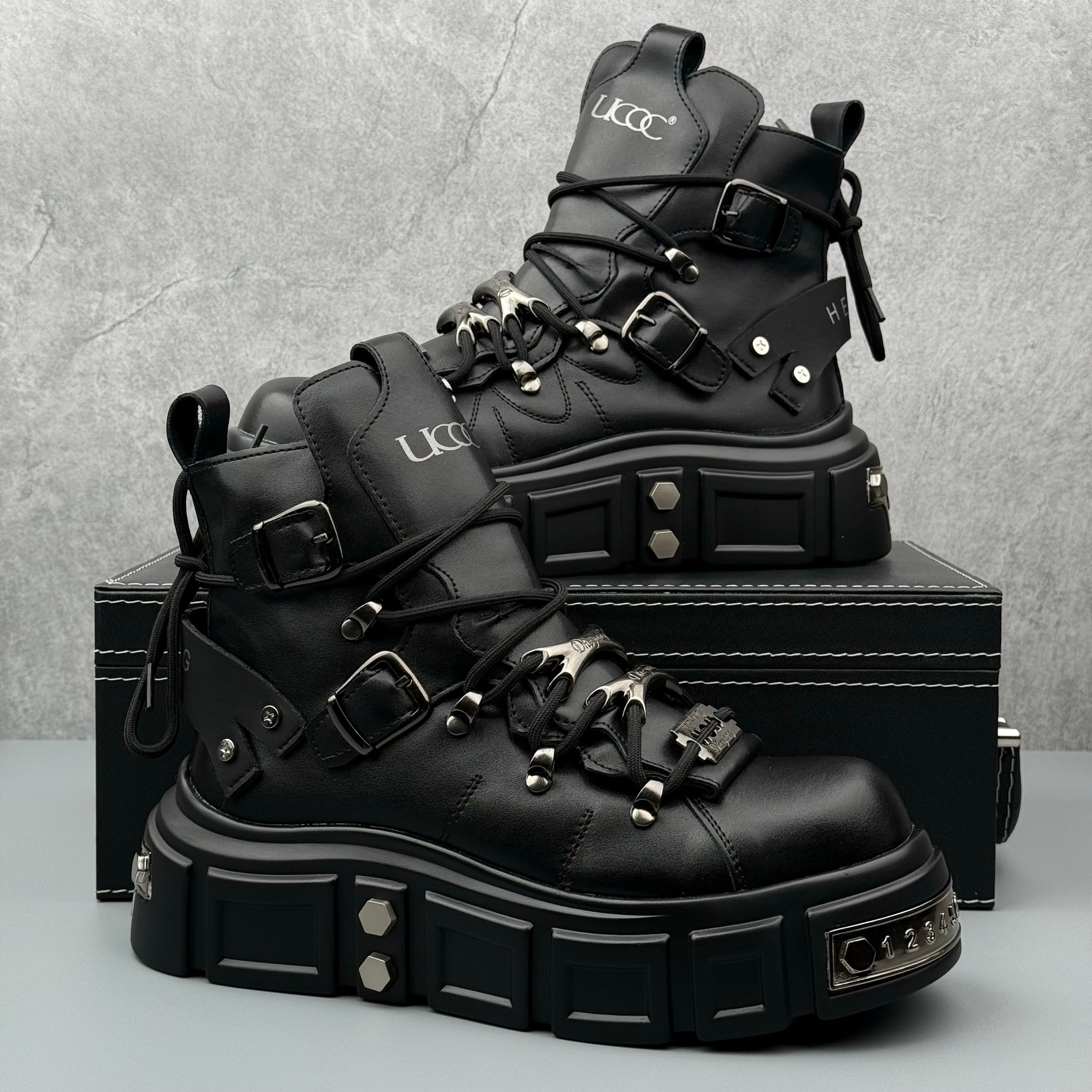 Hybriss Havoc– Punk Cargo Boots