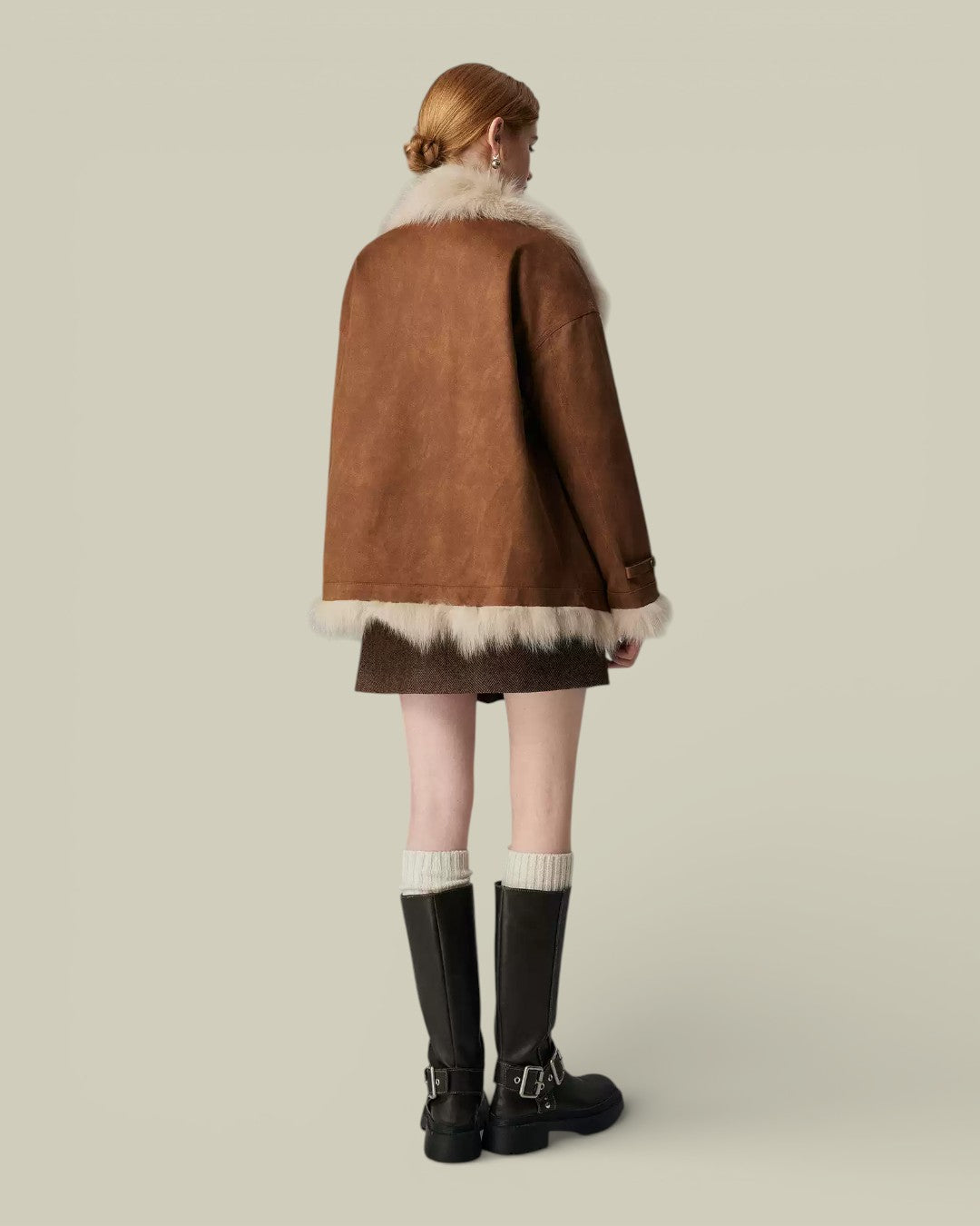 Hybriss "Aethel" Industrial-Luxe Fox Parka