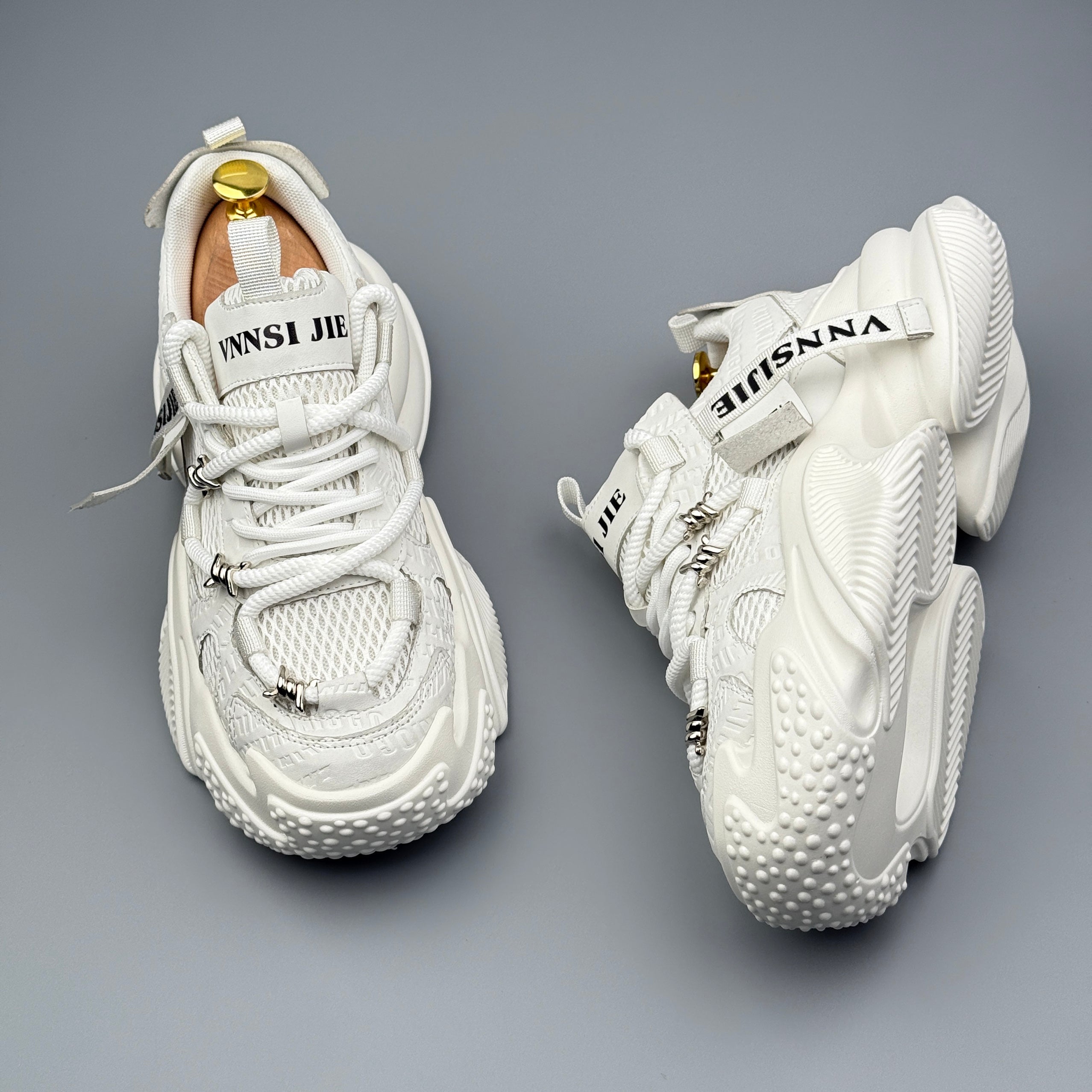 Hybriss WeaveRise White– Youth Dad Shoes