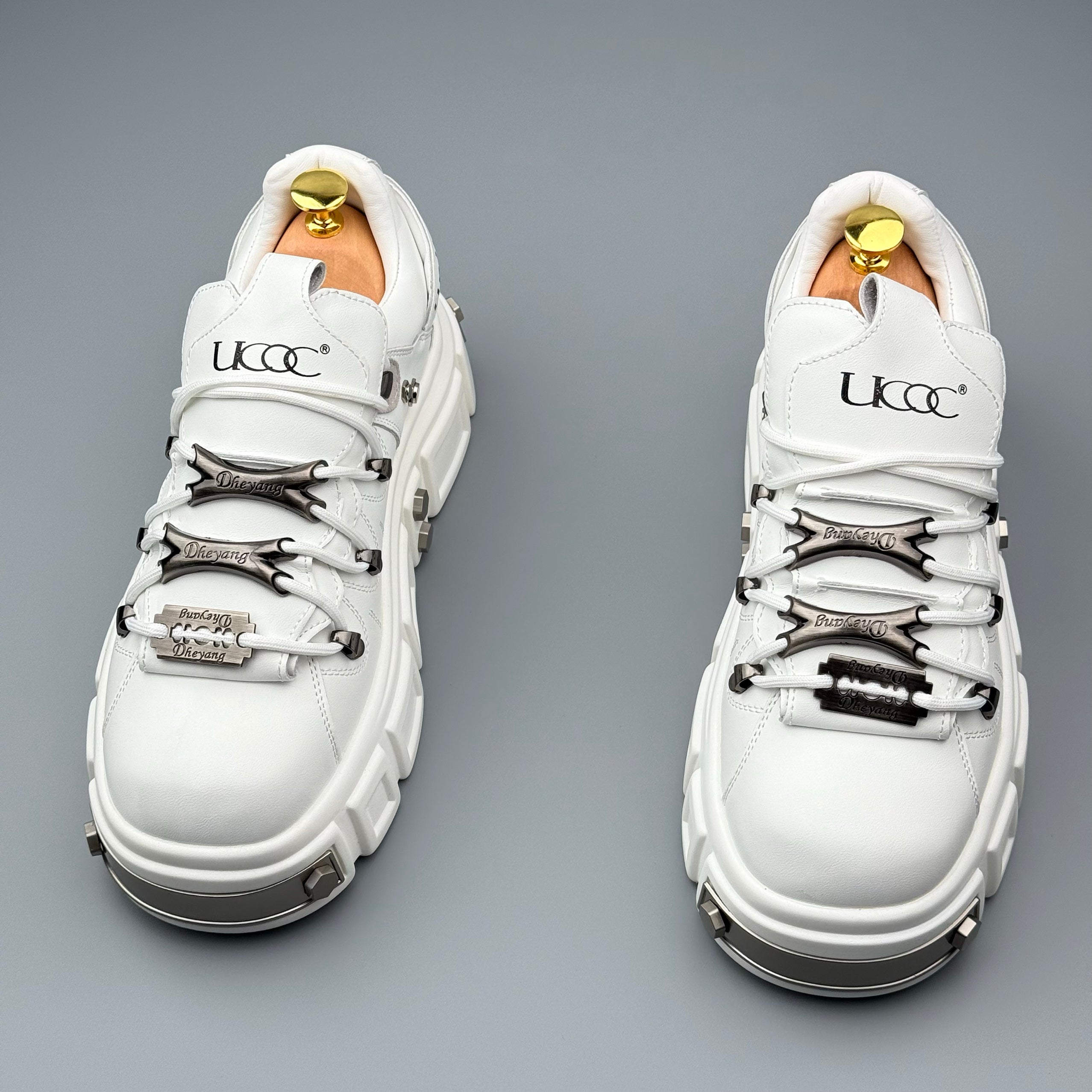 Hybriss Cabuncci PunkWeave White– Punk Sneakers