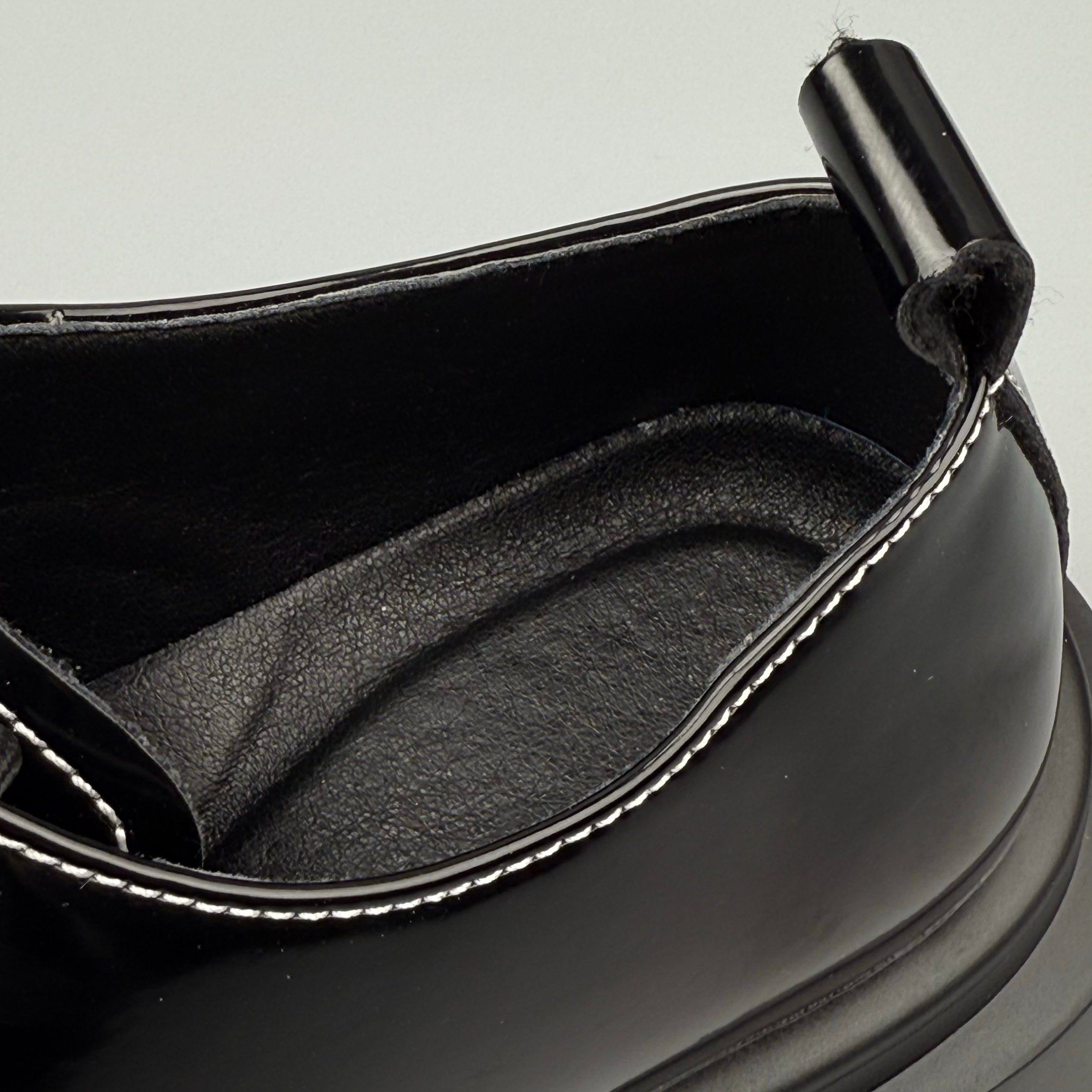 Hybriss Blackwell– British Square-Toe Leather Shoes