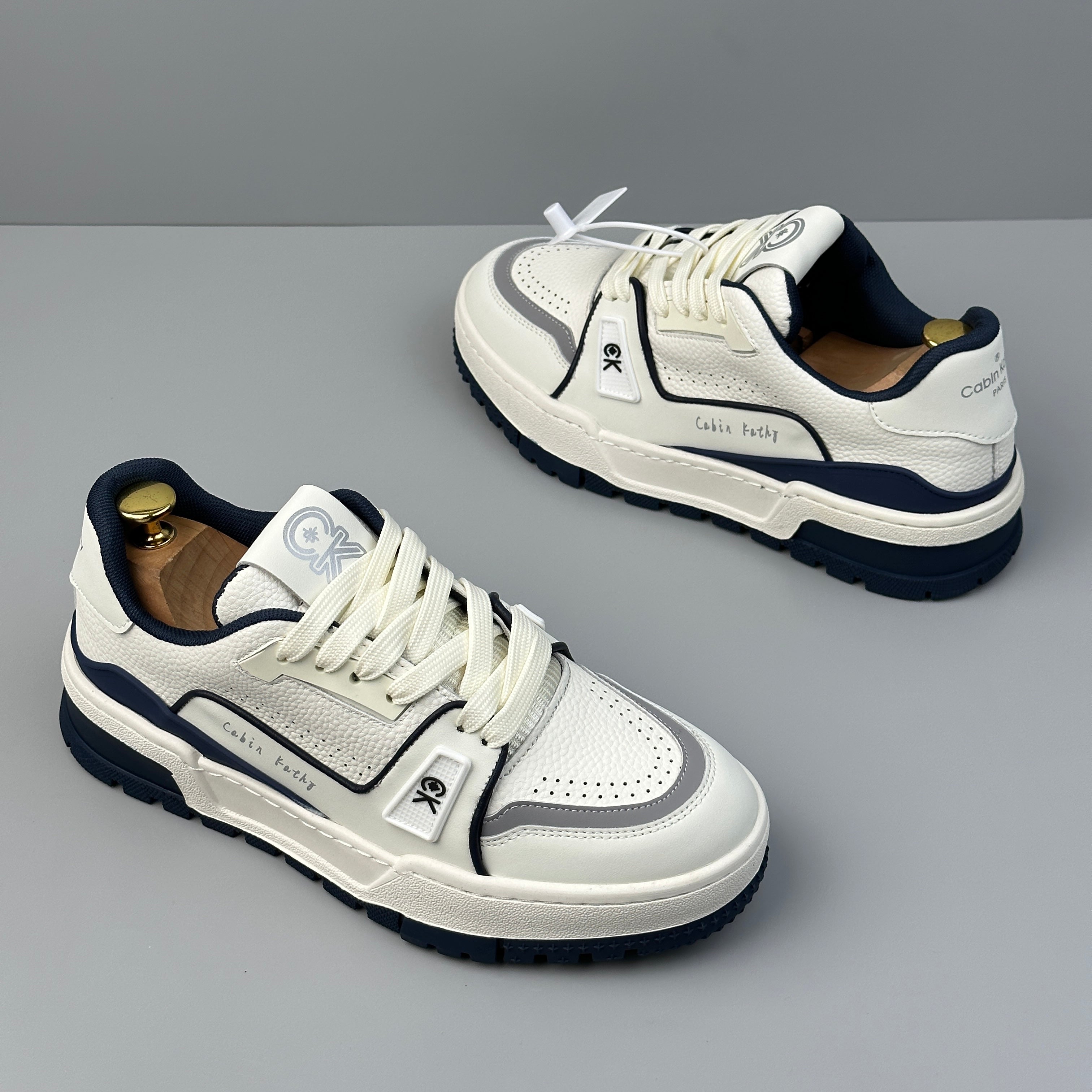 Hybriss KoreaSplice – Mikrofaserleder Sneakers