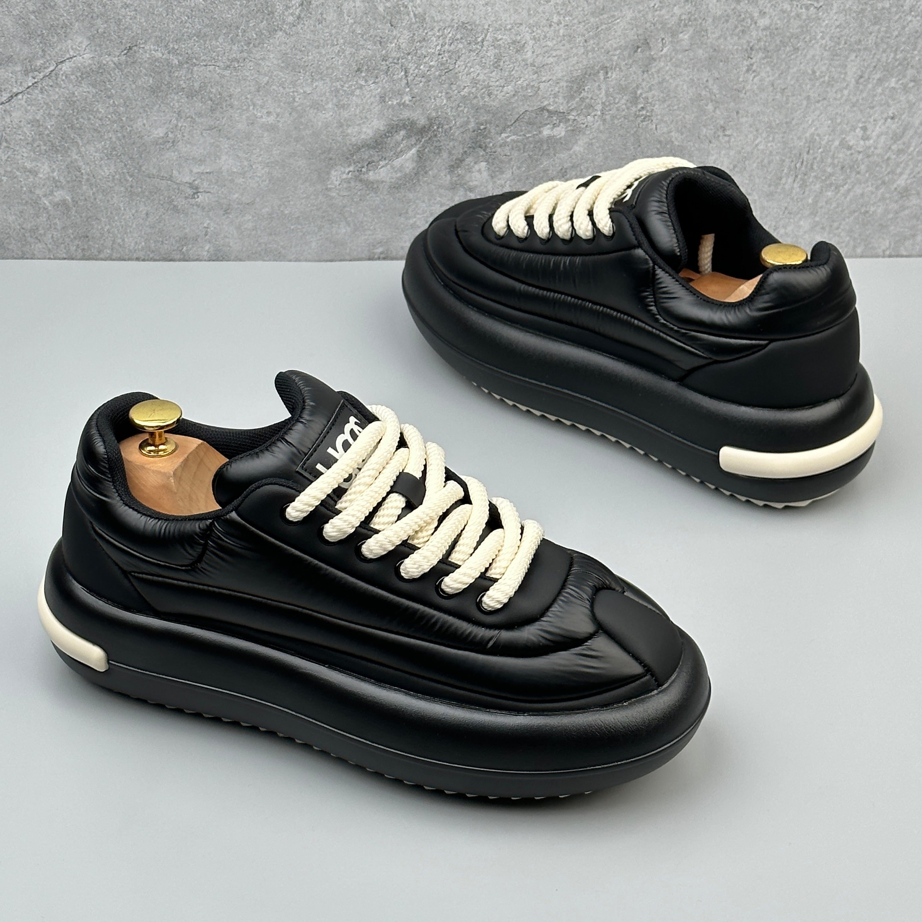 Hybriss Cabuncci WinterCore Black Rice– Youth Winter Dad Shoes