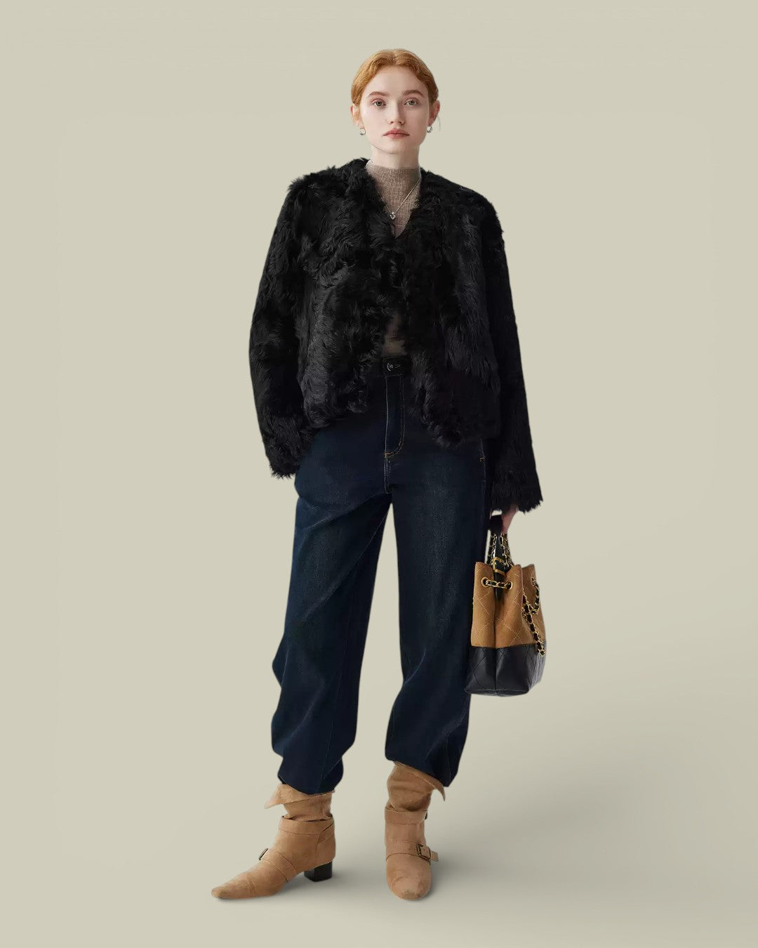 Hybriss "Vanta" Sheepskin V-Neck Armor