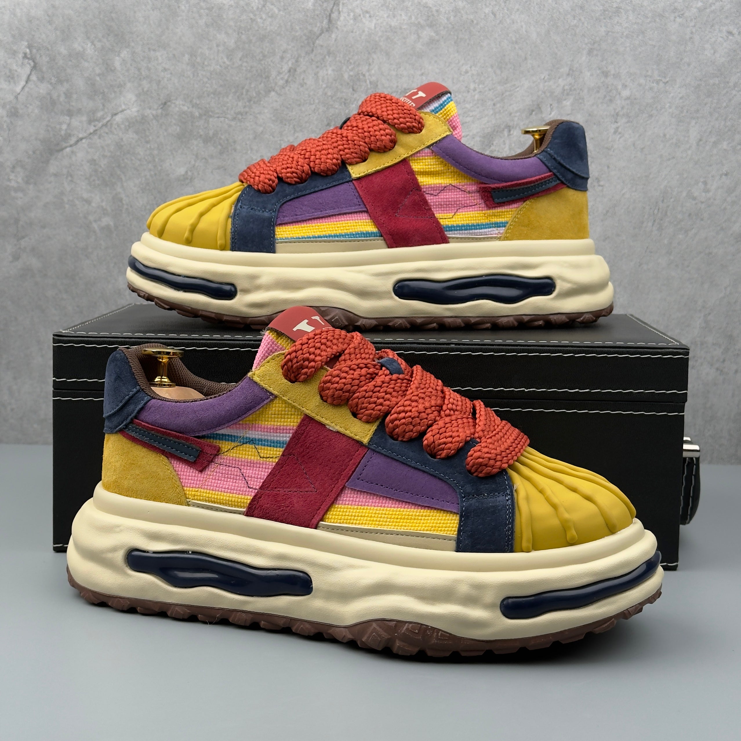 Hybriss Vnnsijie TrendLift Yellow– Youth Sneakers