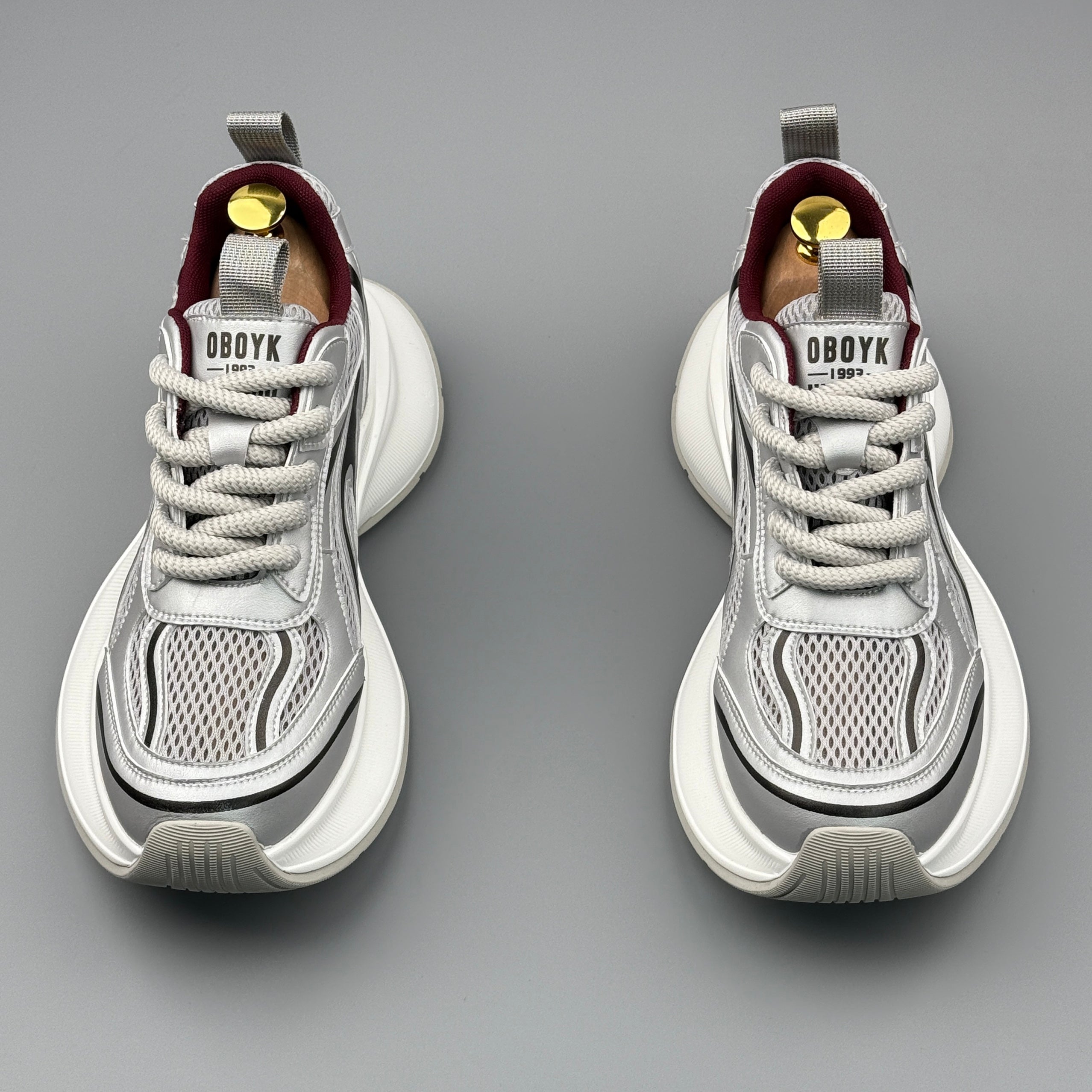 Hybriss UCOC EnerLift Gray Red– Youth Dad Shoes