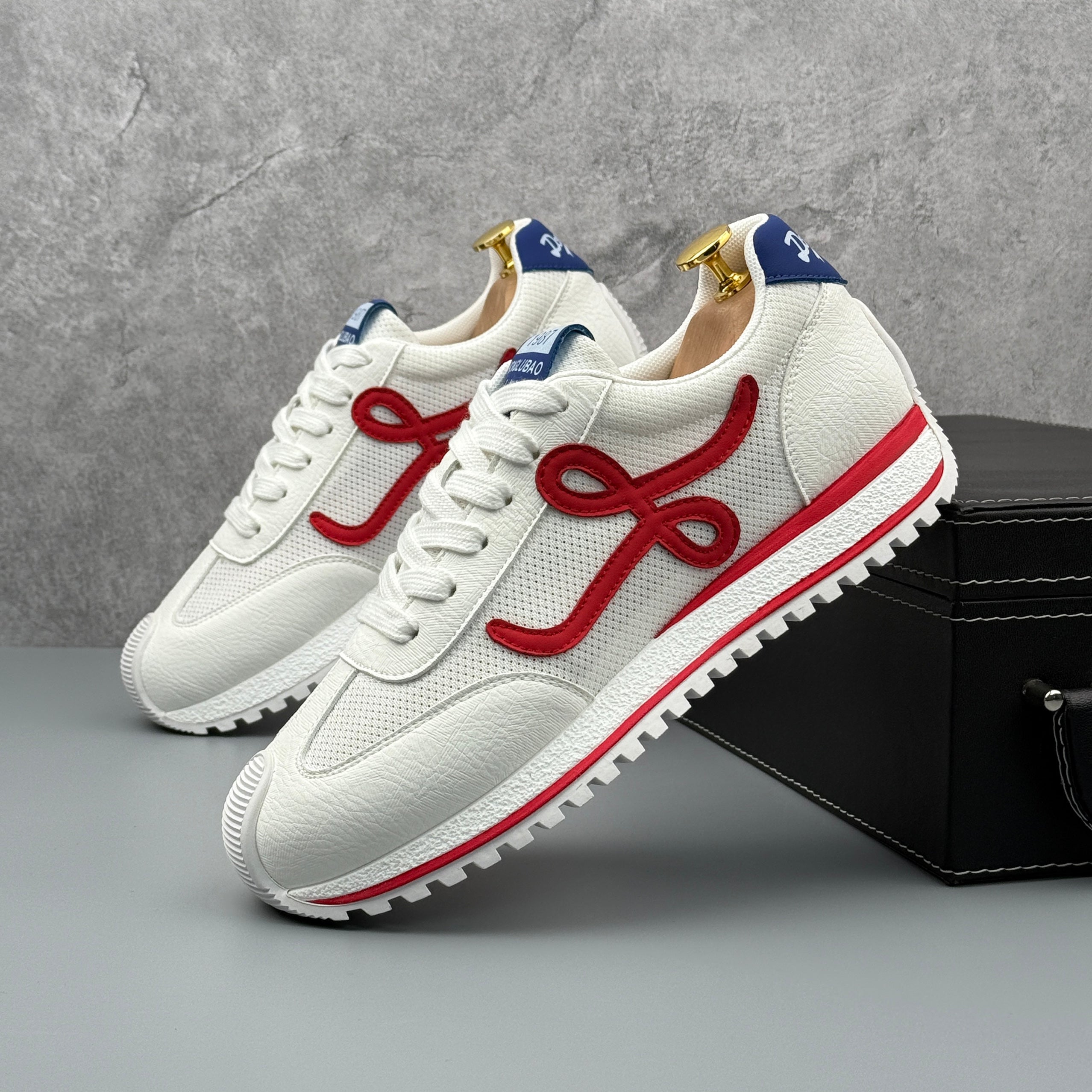 Hybriss SummerCore – PU Red& Mischmaterial Sneakers