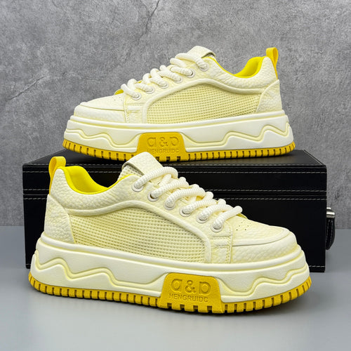 Hybriss Urban Wave Chunky Platform Court Sneaker