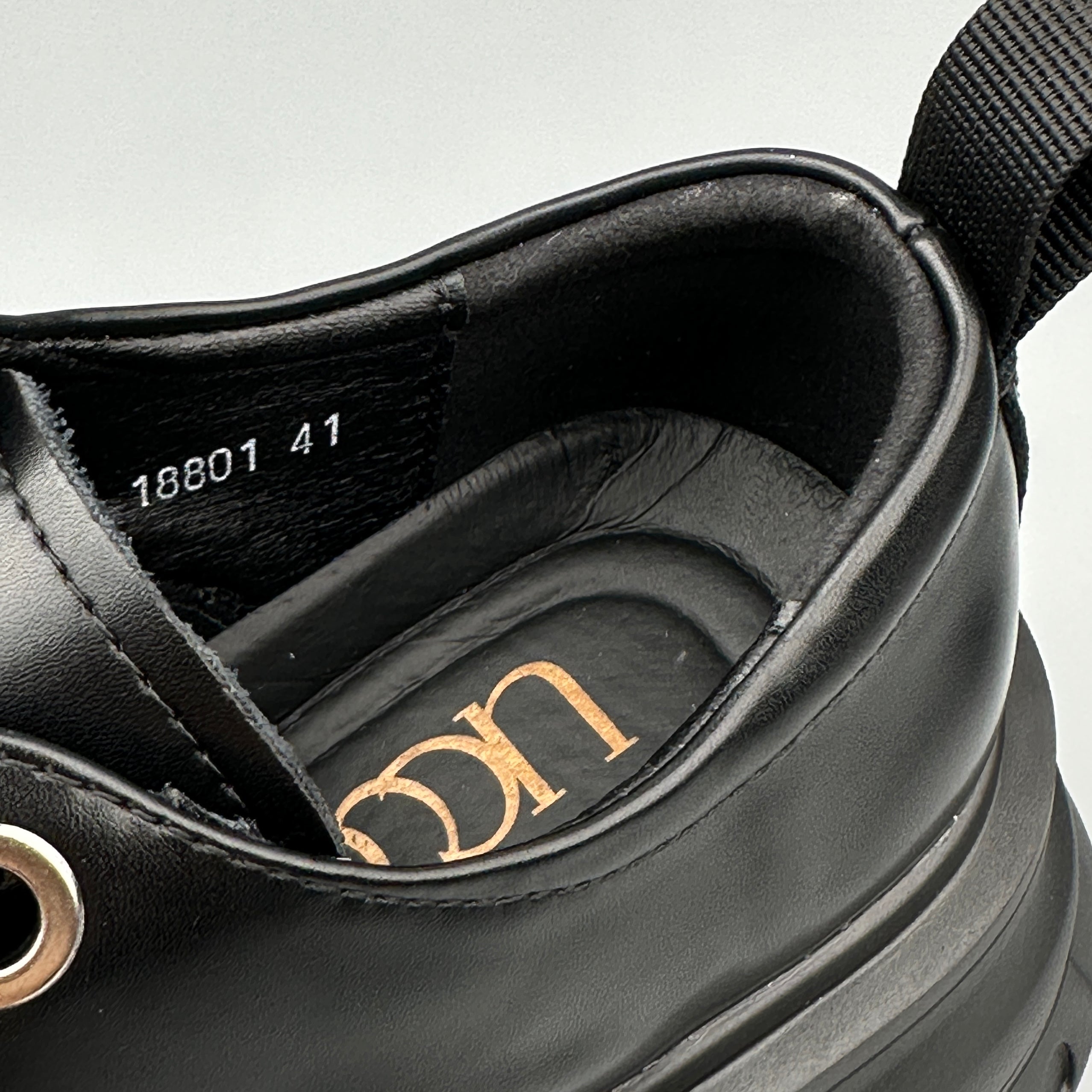 Hybriss Cabuncci Ascend Black– Youth Casual Leather Shoes