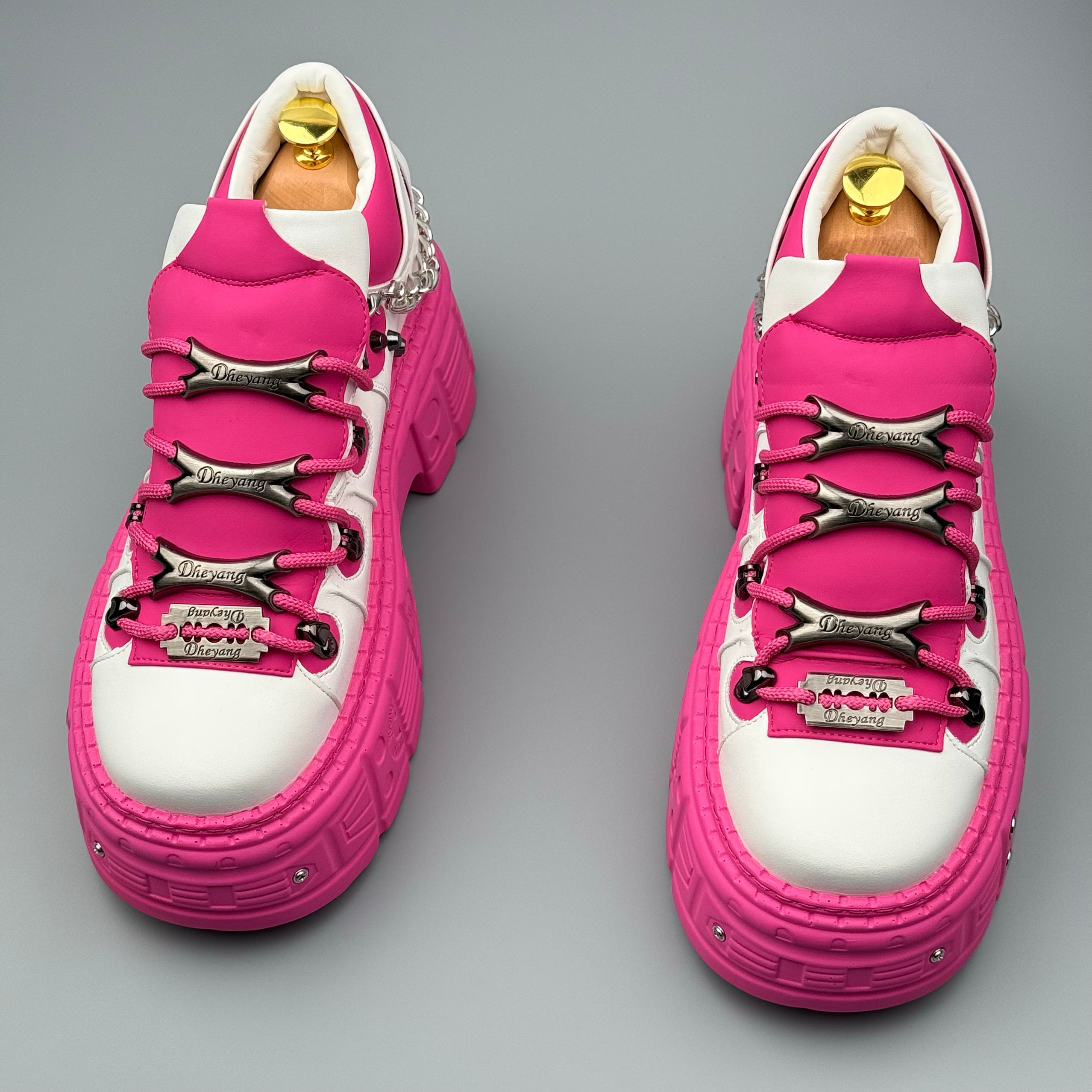 Hybriss PunkMetal Pink– Punk Dad Shoes