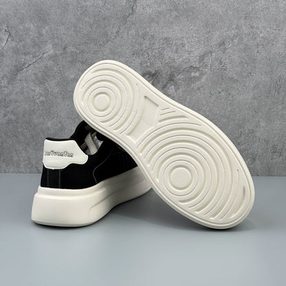 Hybriss Deconstructed Chunky Canvas Low-Top Sneaker